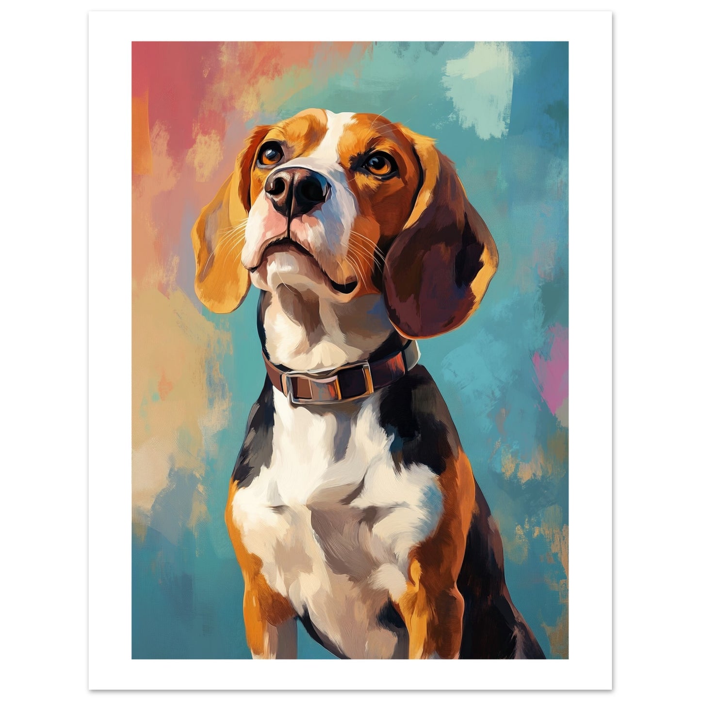 Beagel dog poster