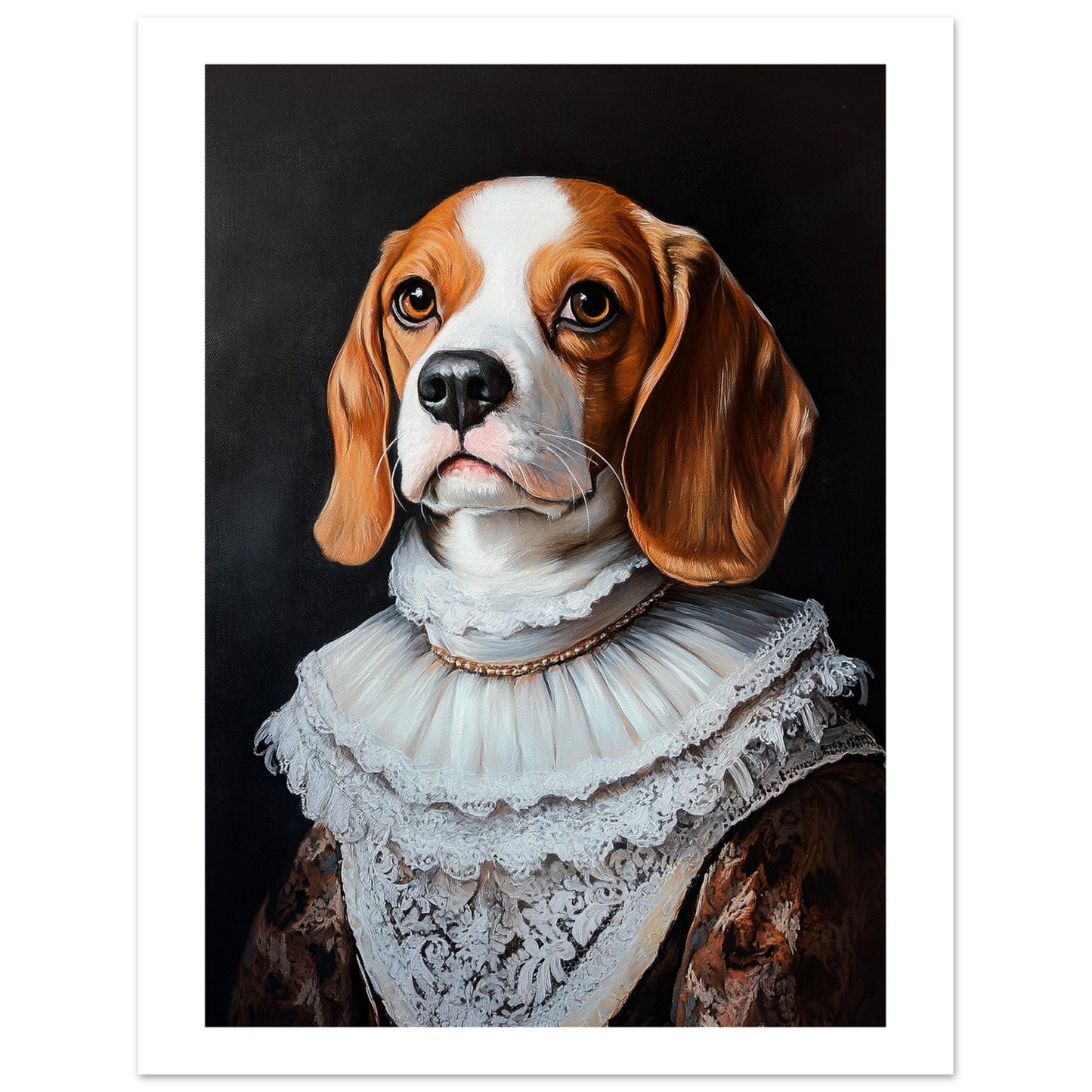 Beagel dog poster