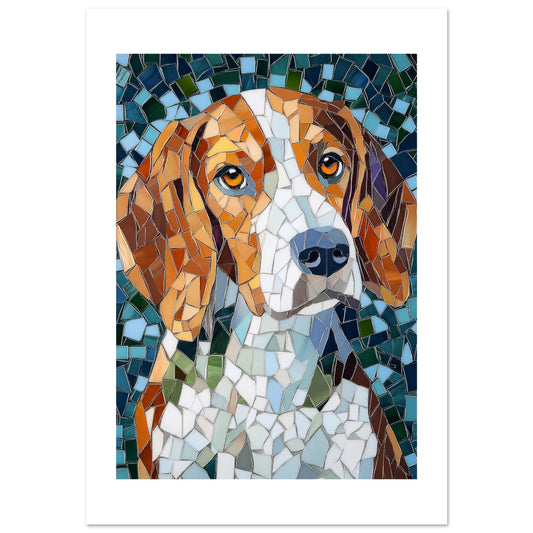 Beagel dog poster