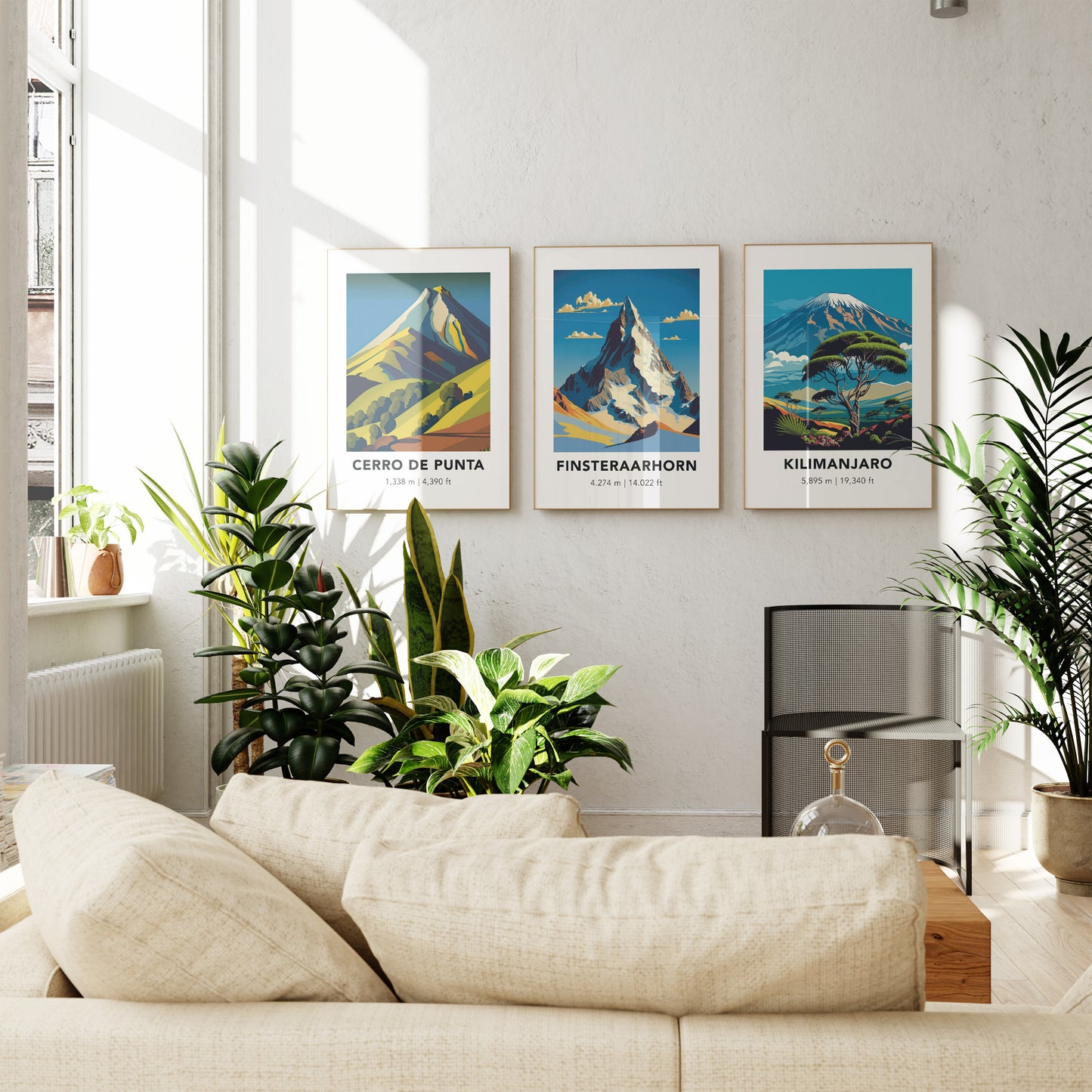Finsteraarhorn poster, Finsteraarhorn print, Finsteraarhorn wall art