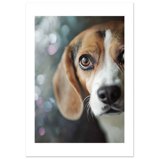 Beagel dog poster