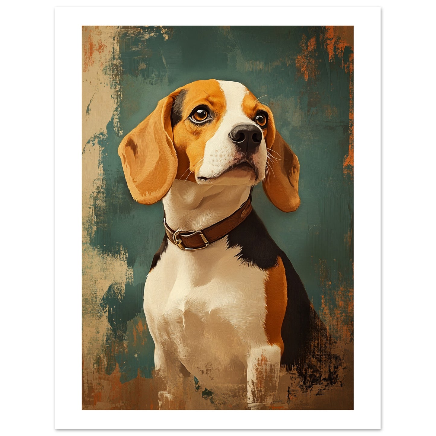 Beagel dog poster