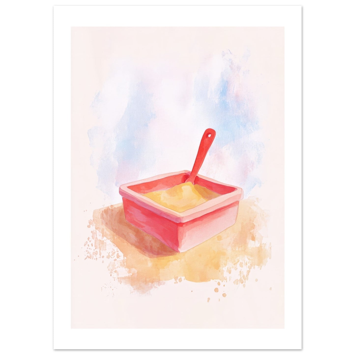 Kids Poster - Sandbox As A Colorful Painting 2