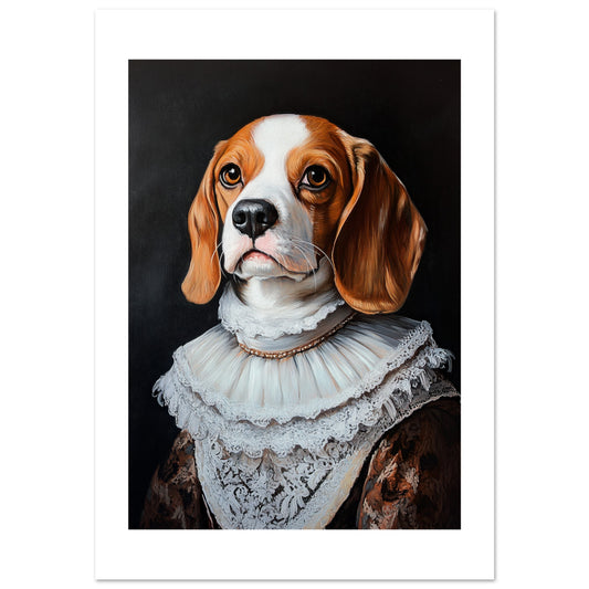 Beagel dog poster