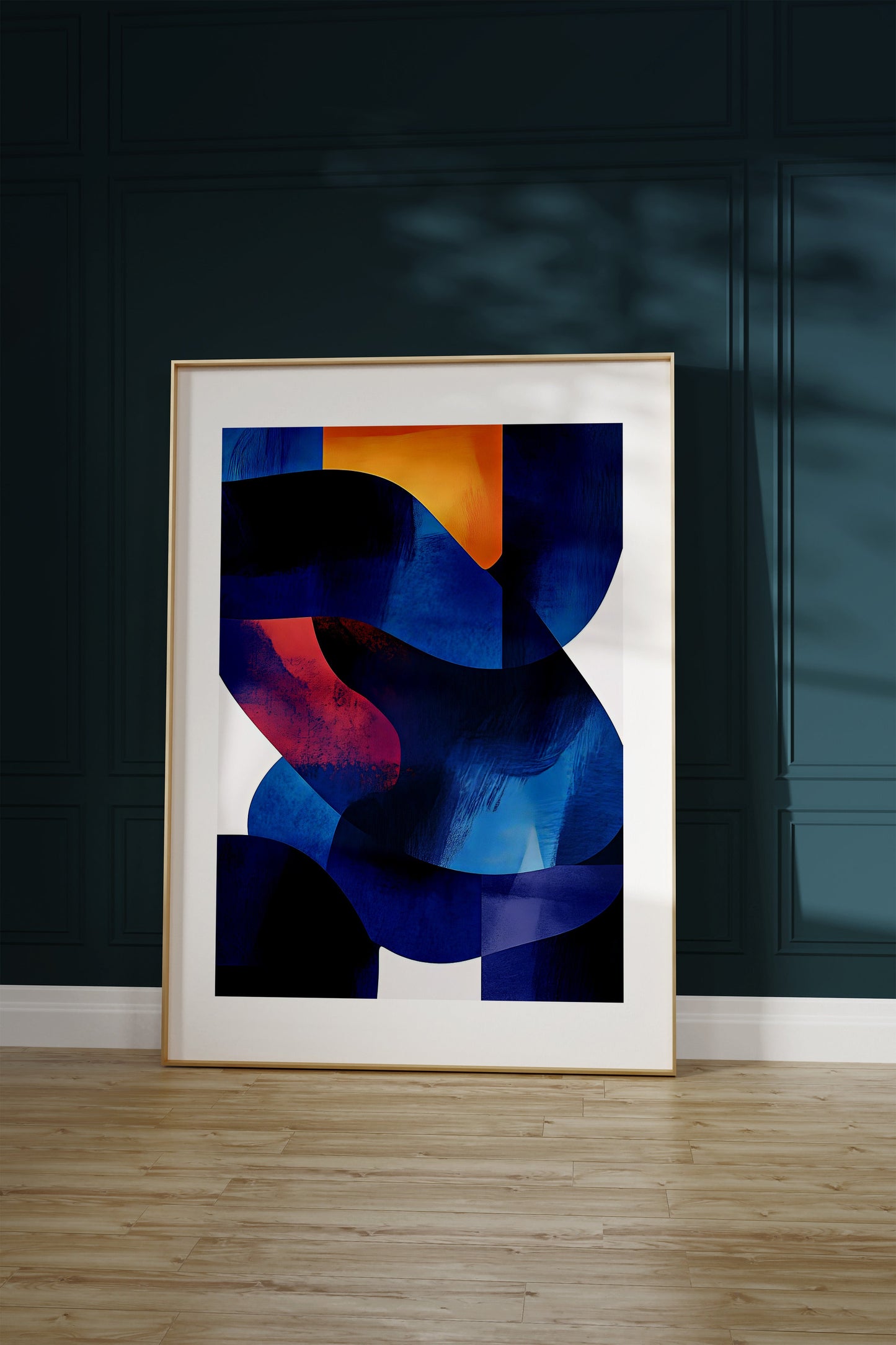Dark blue shapes 2