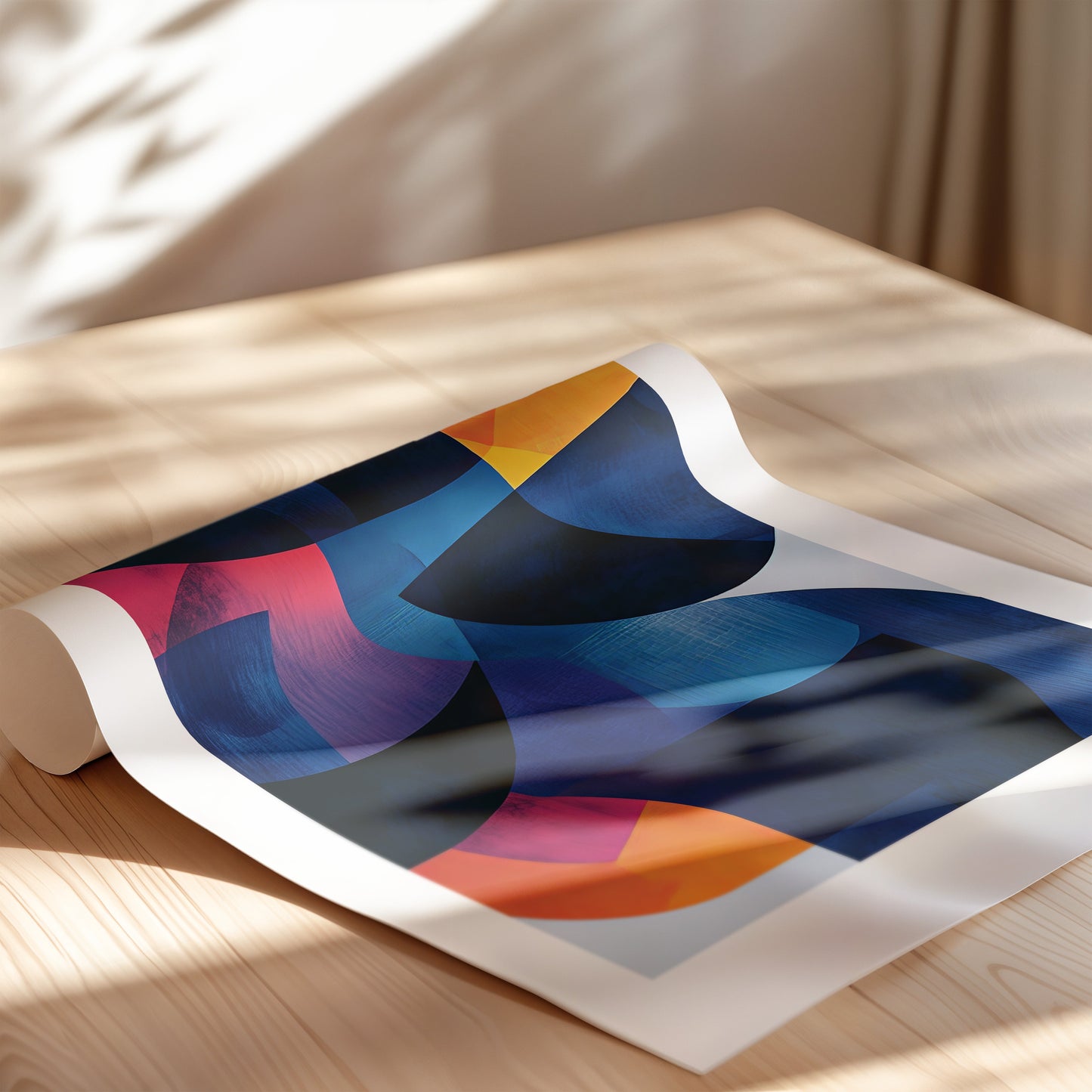 Dark blue shapes 3