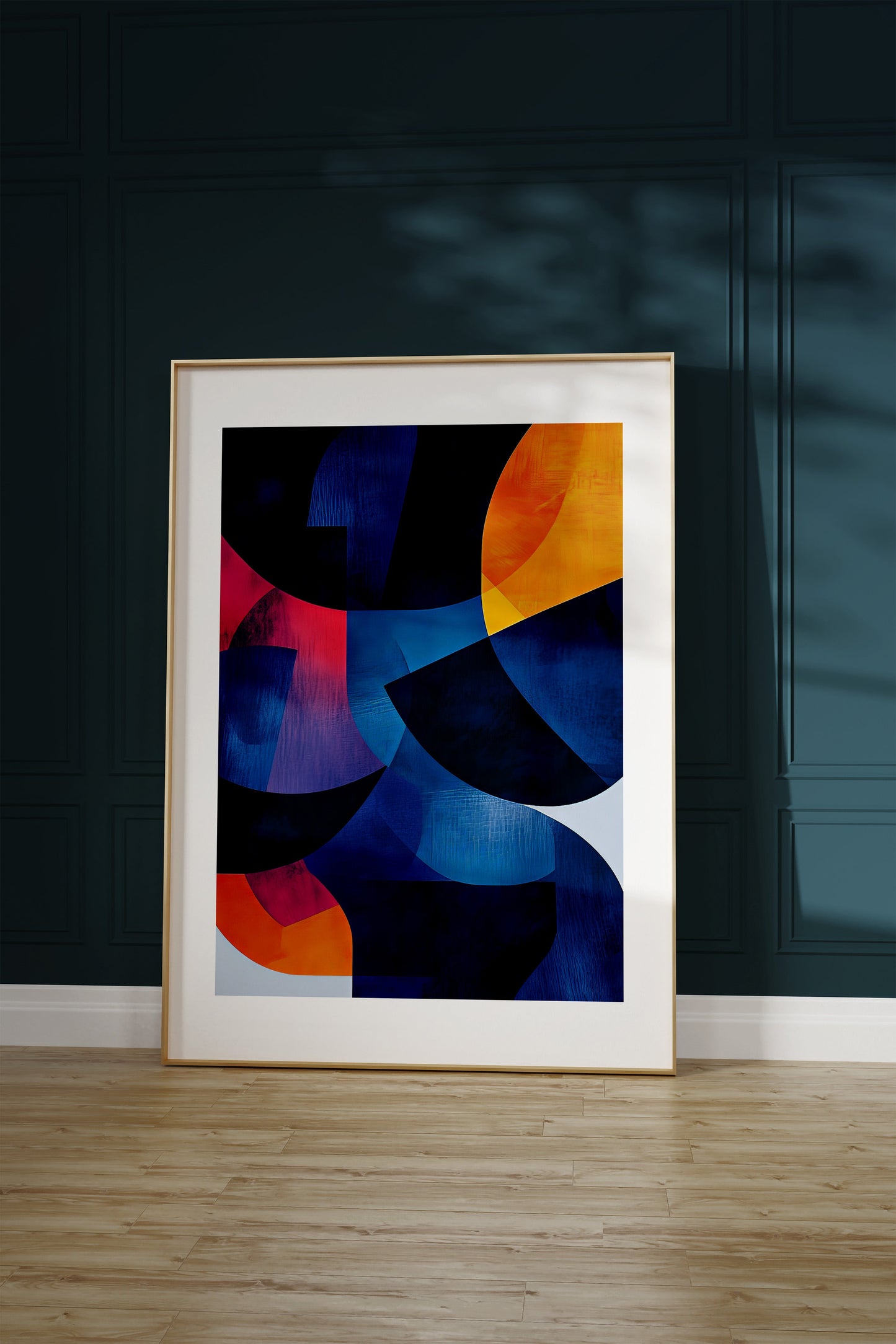 Dark blue shapes 3