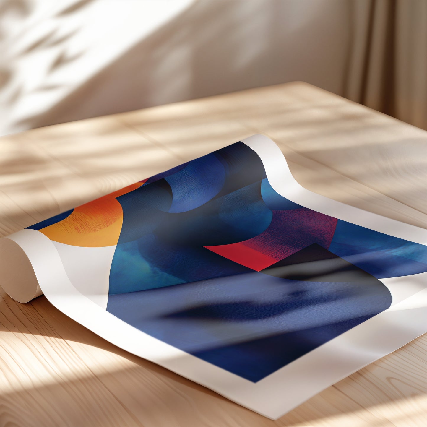 Dark blue shapes 4