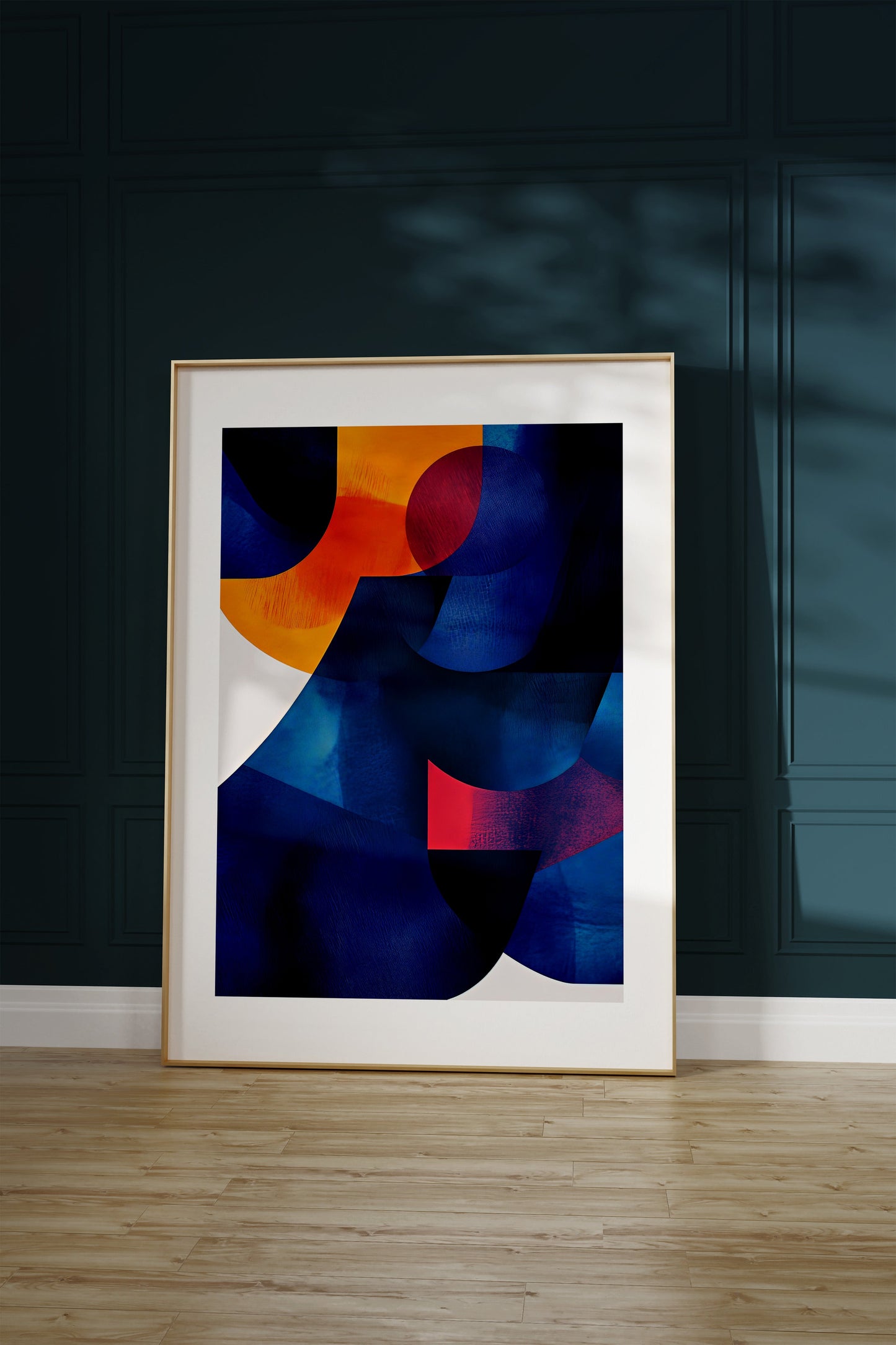 Dark blue shapes 4
