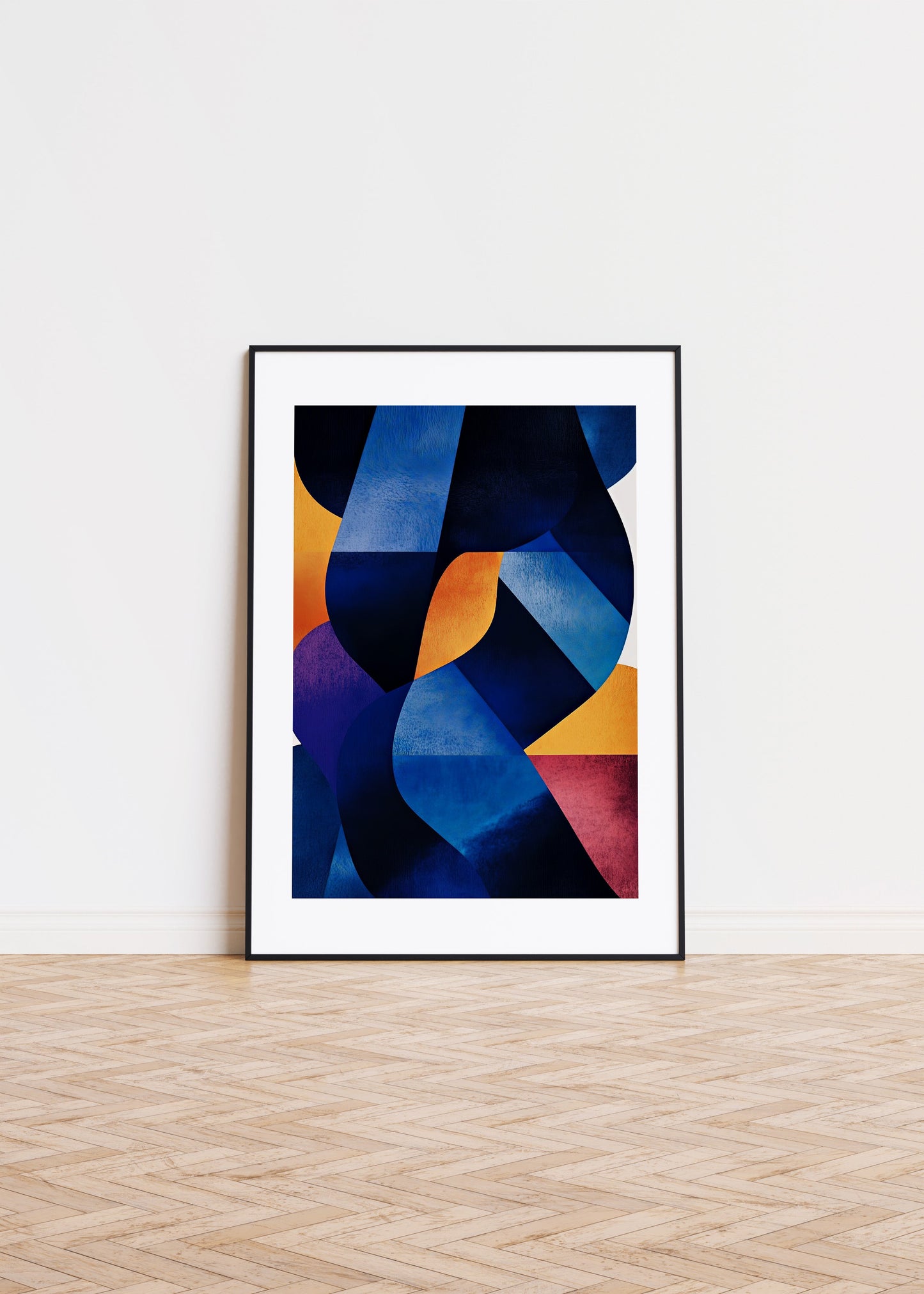 Dark blue shapes 5
