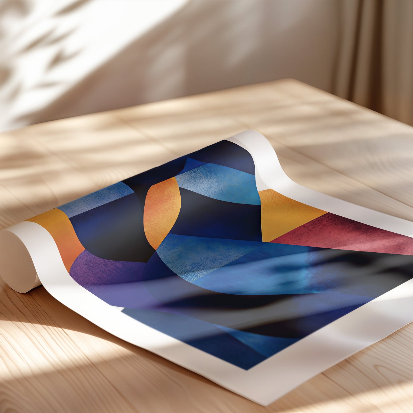 Dark blue shapes 5