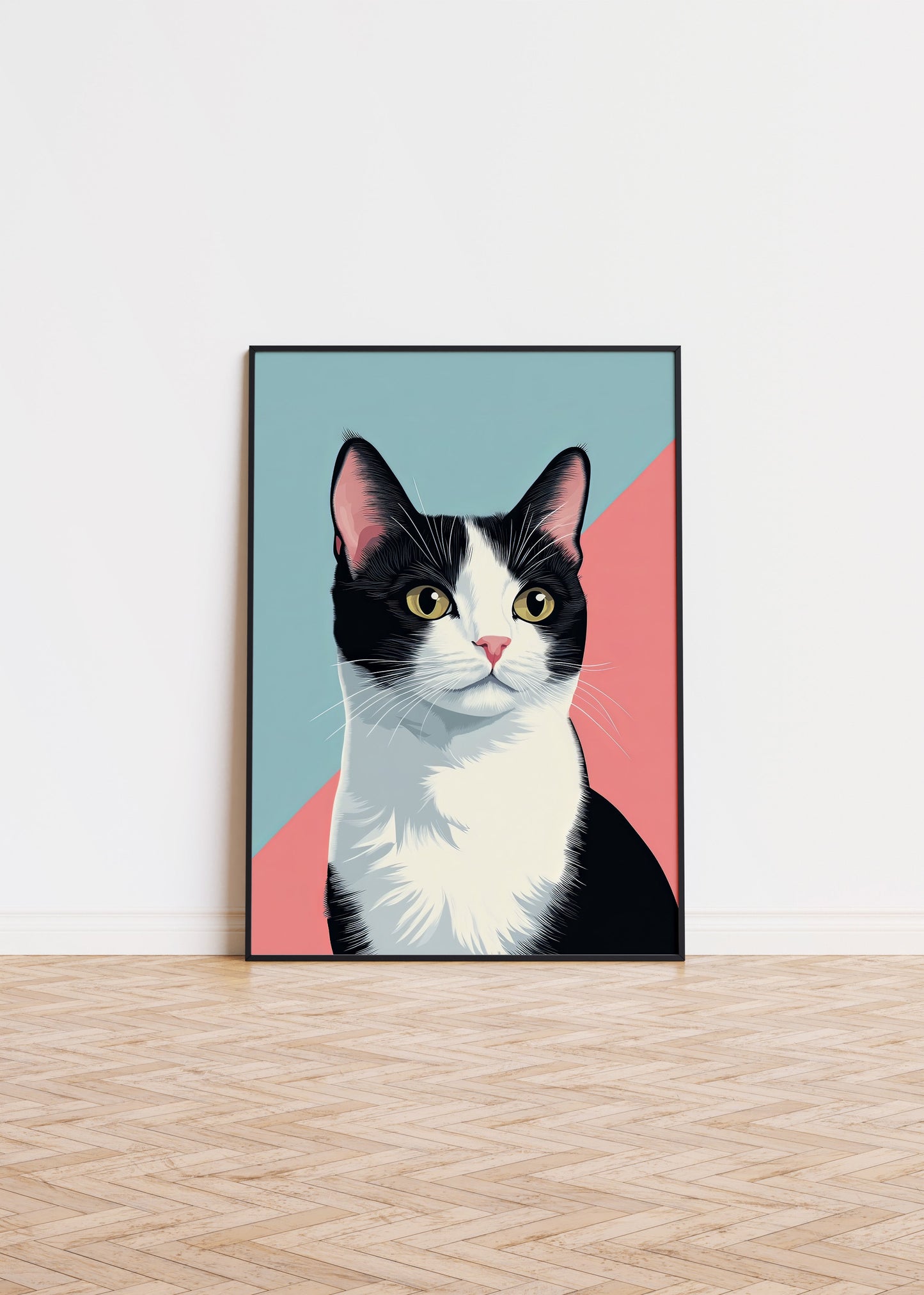 Illustration of a American Bobtail cat
