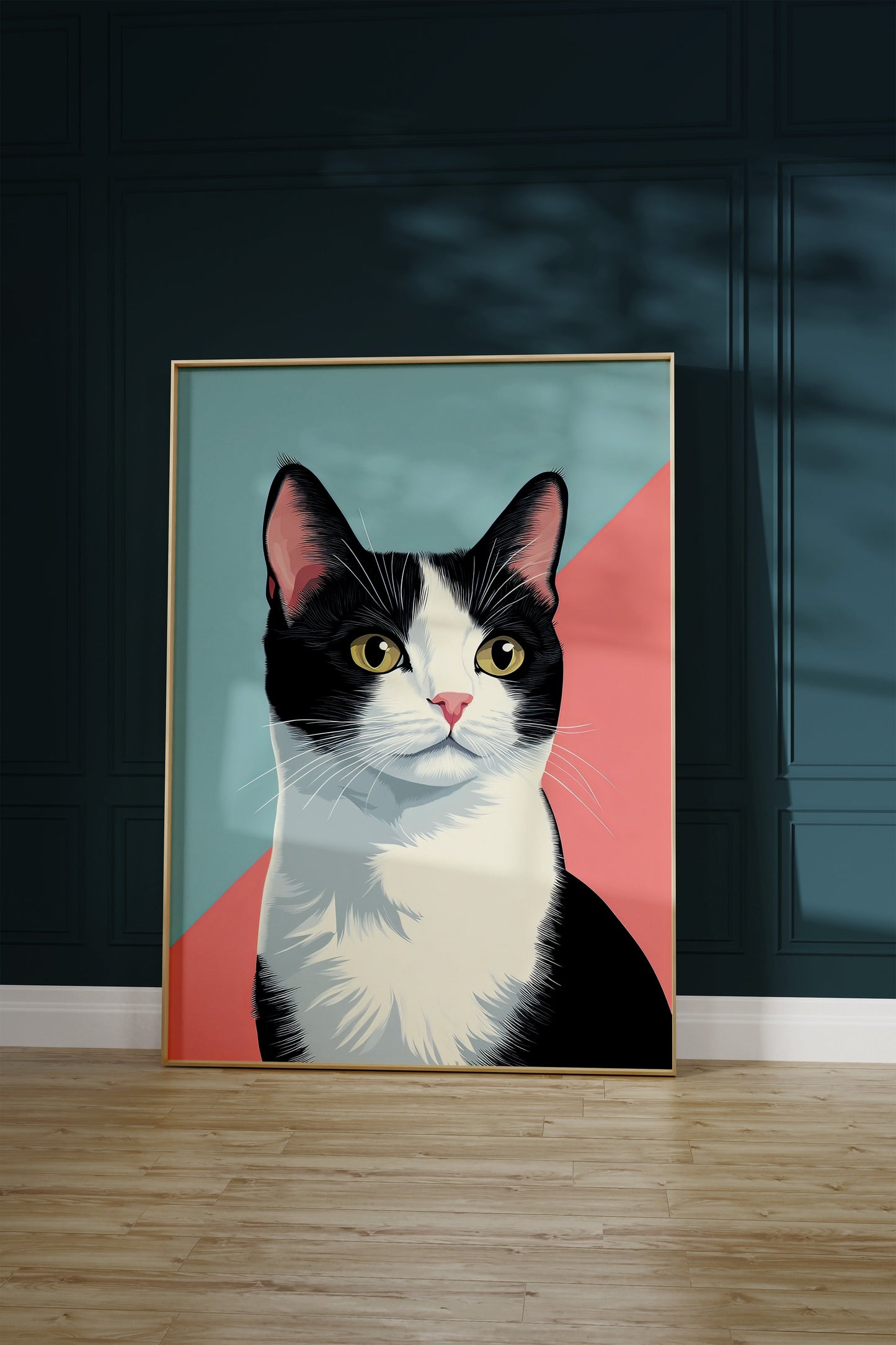 Illustration of a American Bobtail cat