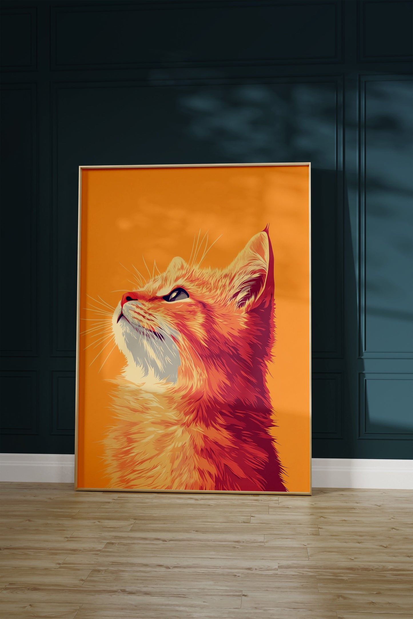 Illustration of a Cheetoh cat