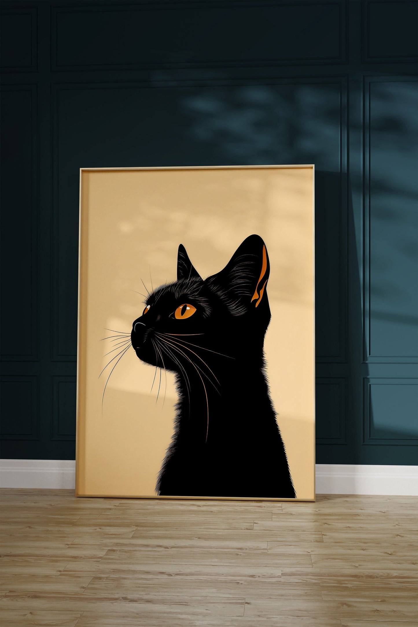 Illustration of a Cheetoh cat 1