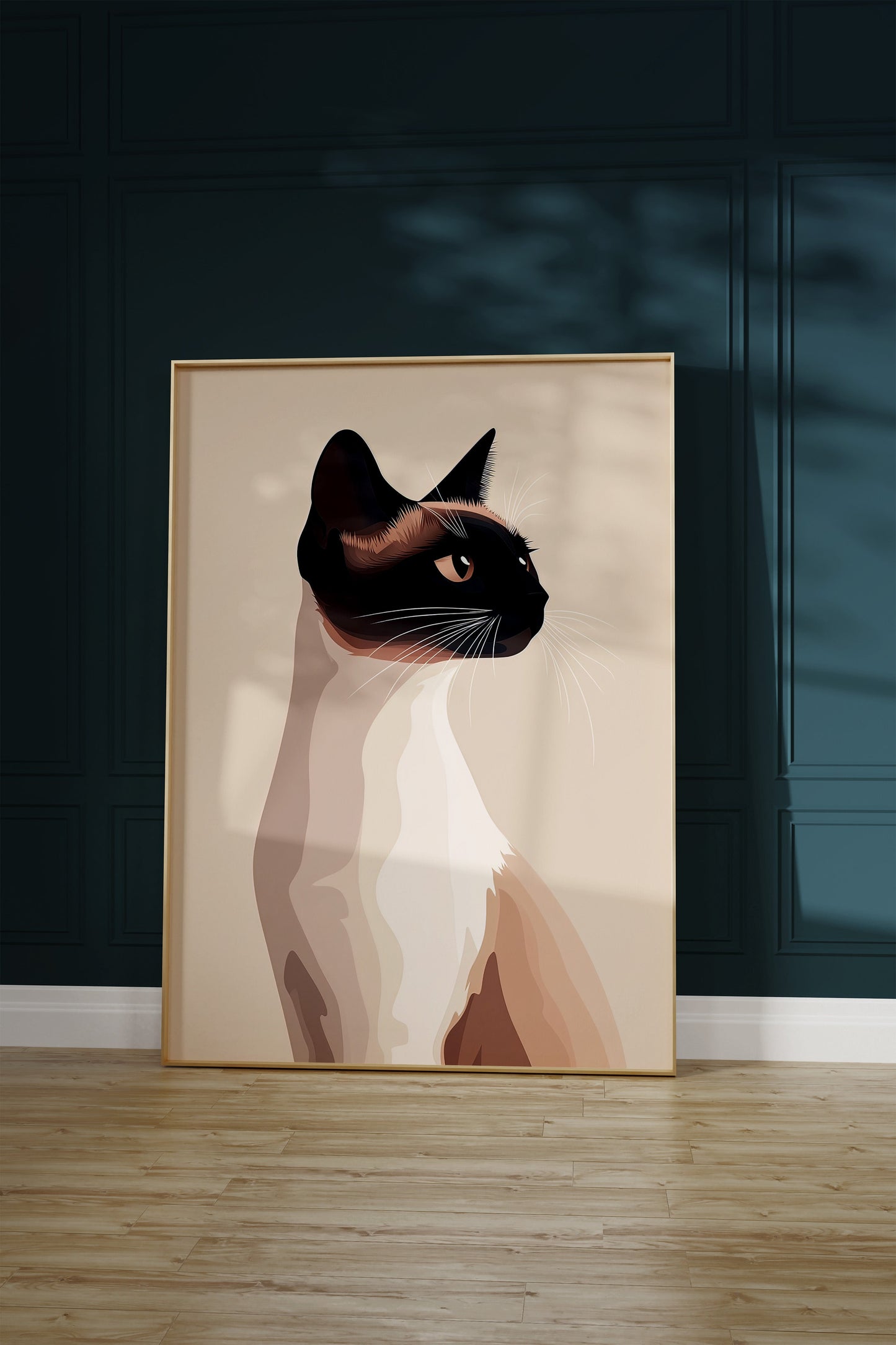 Illustration of a Javanese cat 2