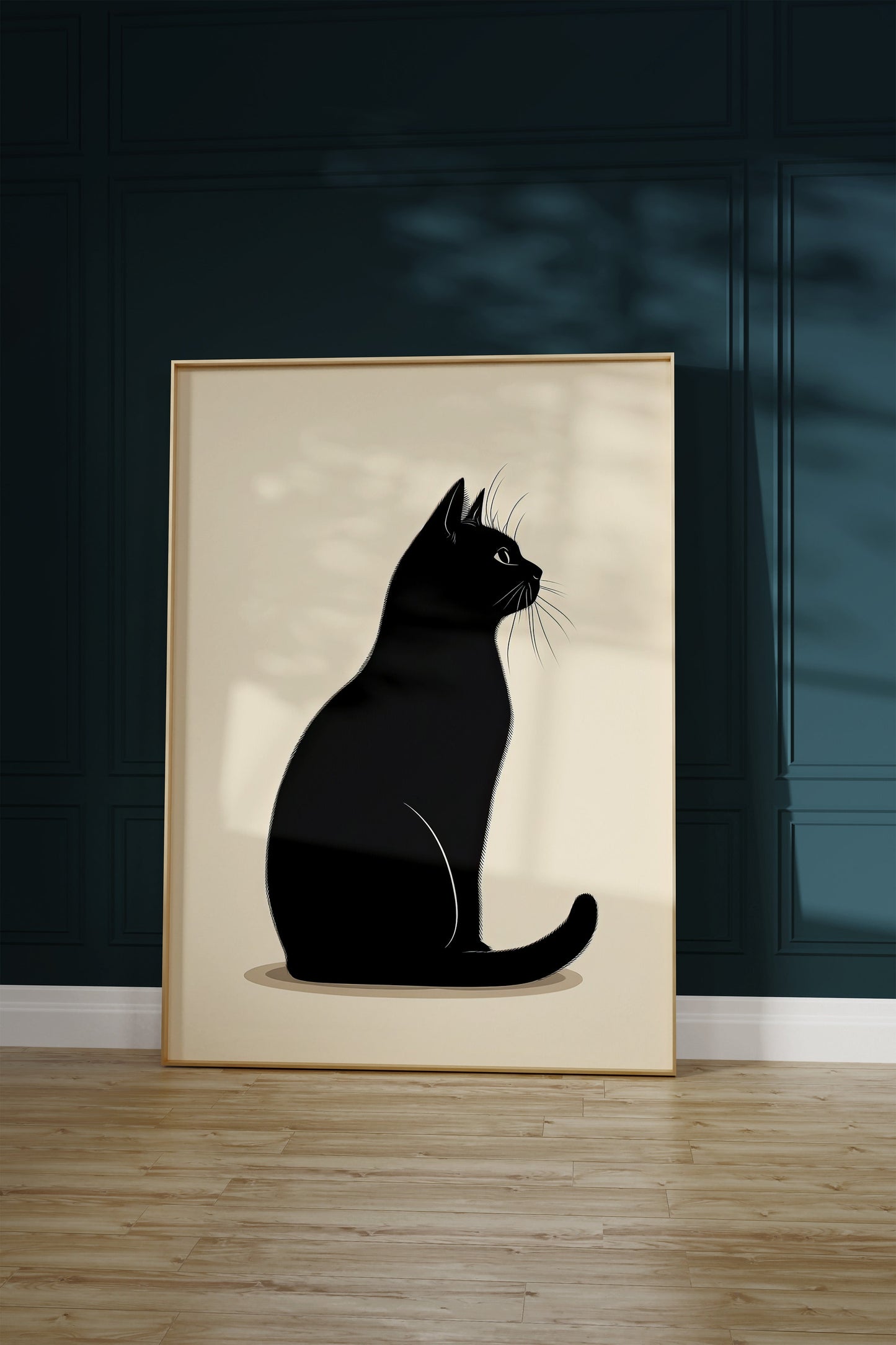 Illustration of a Manx cat 1