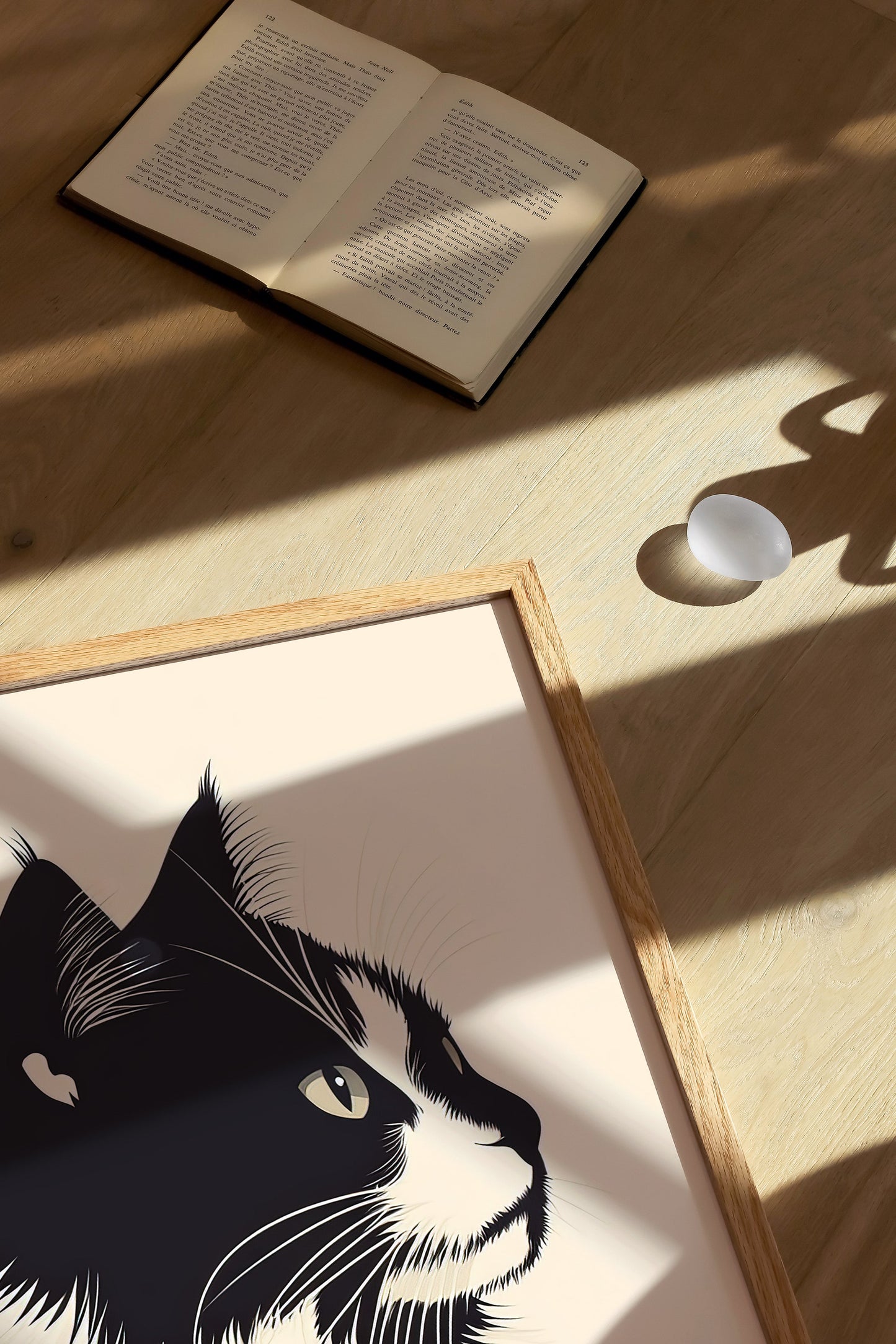 Illustration of a Norwegian Forest cat 1