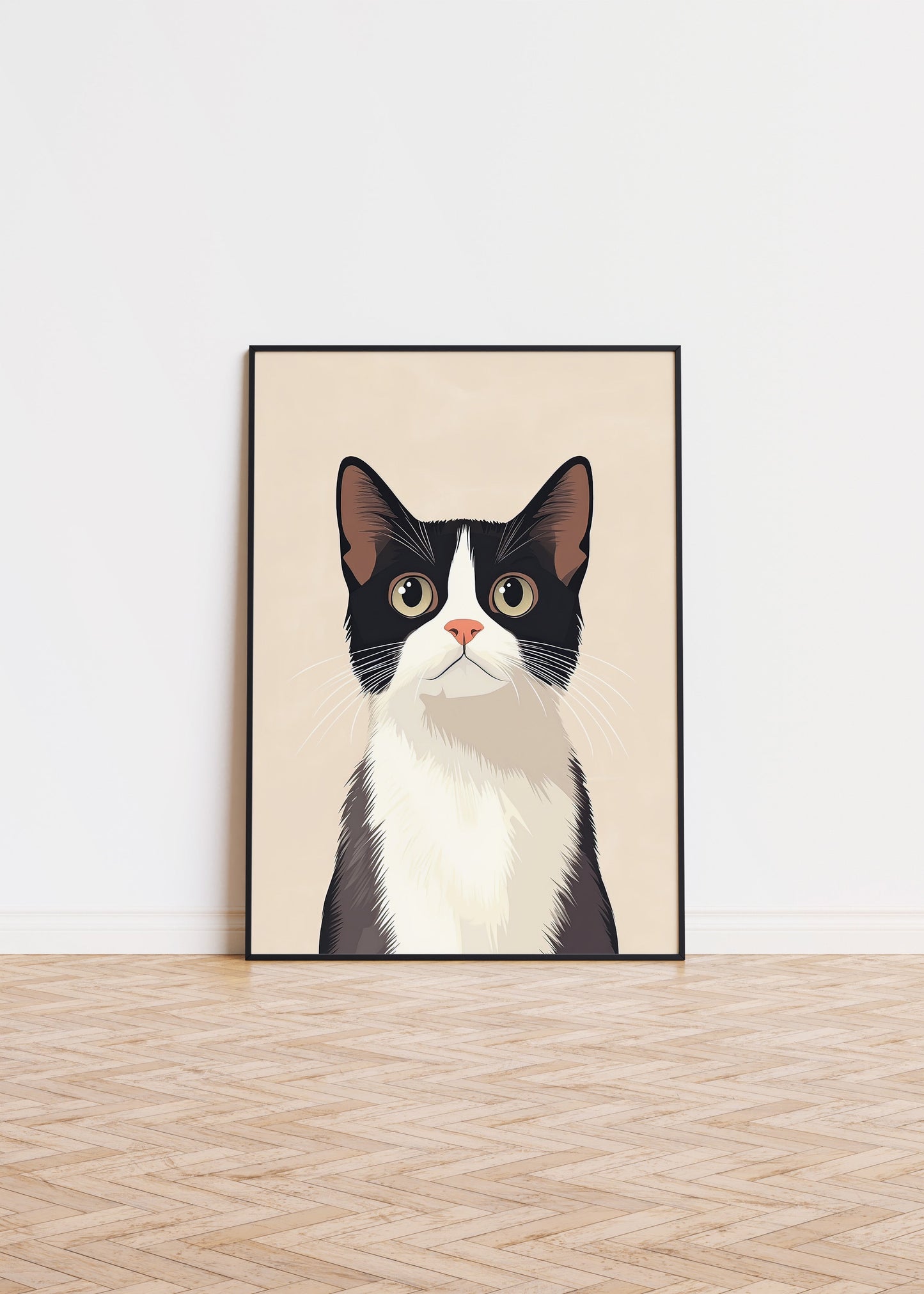 Illustration of a Snowshoe cat