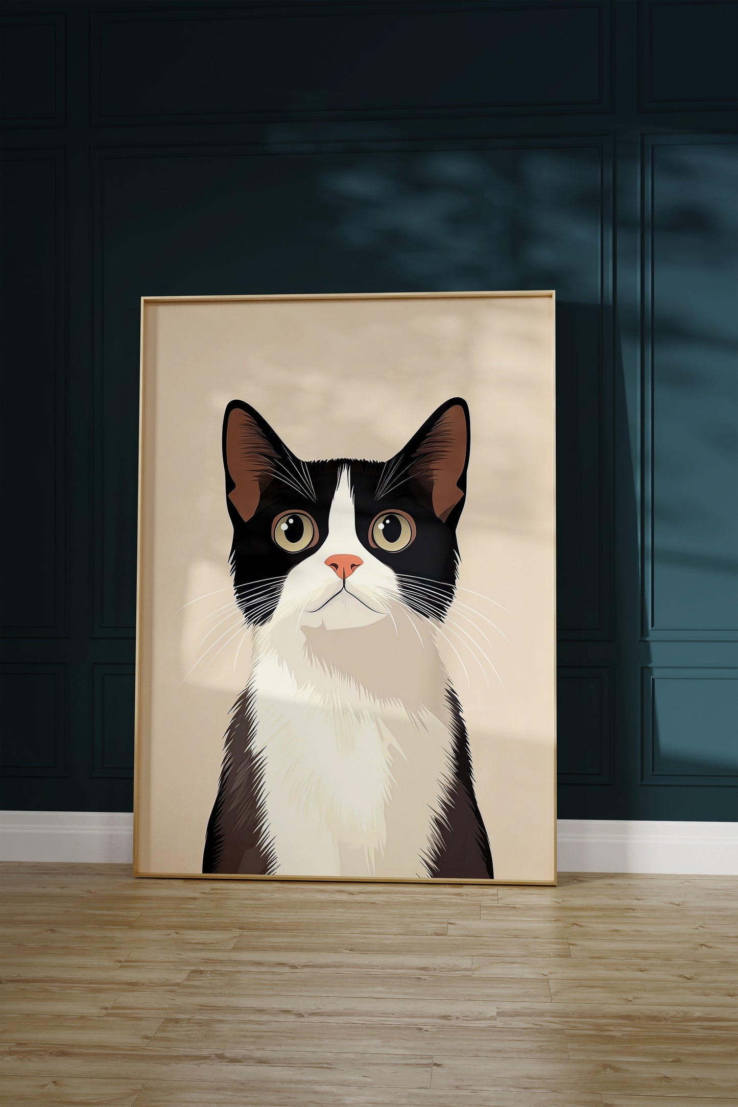 Illustration of a Snowshoe cat