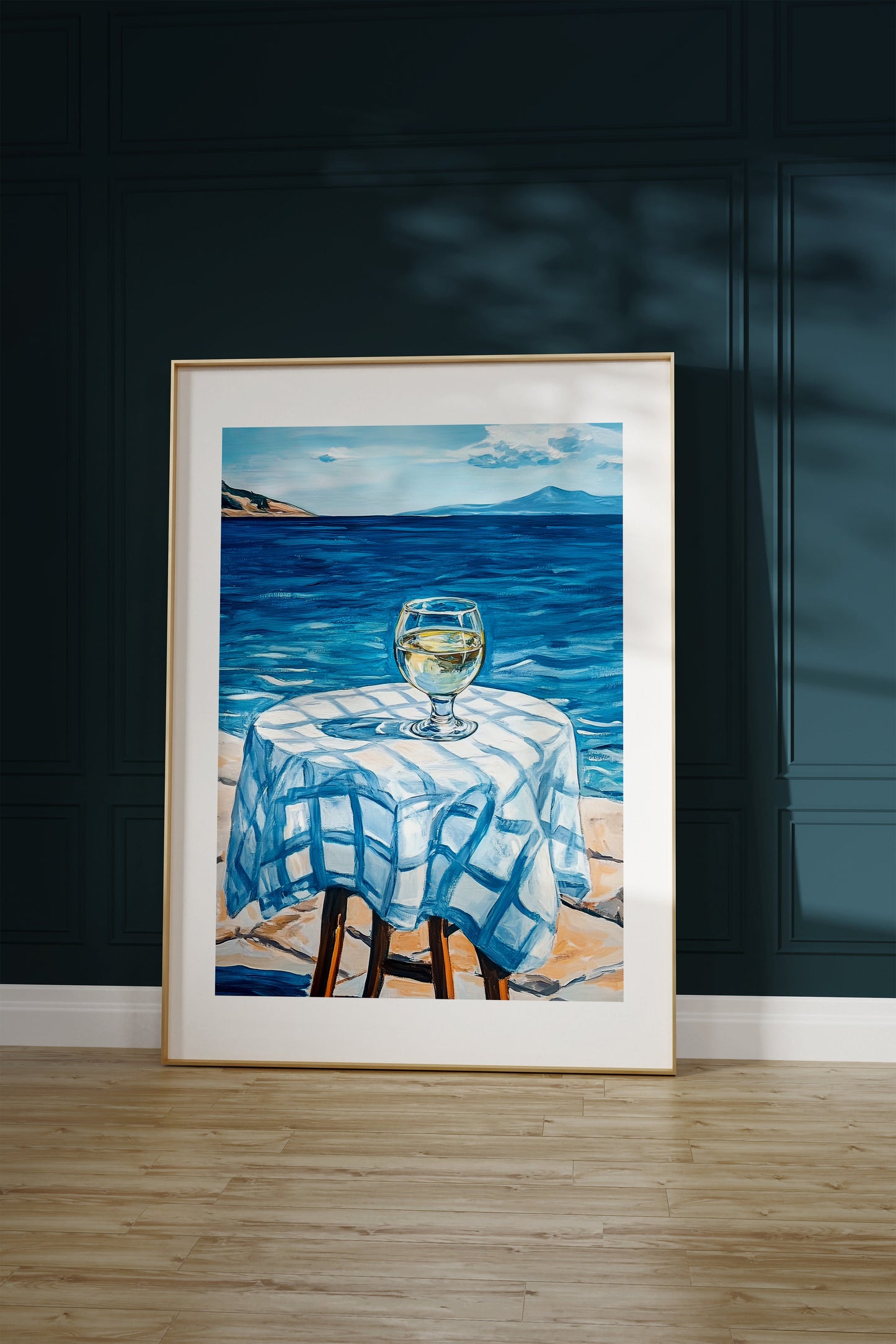 Ouzo at Greek Coast