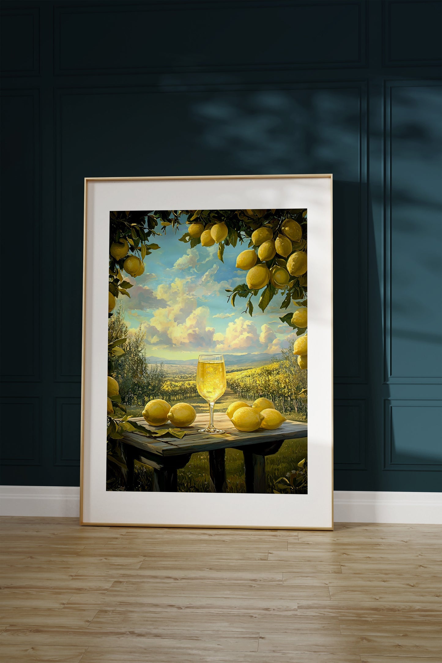 Pastis in French Countryside