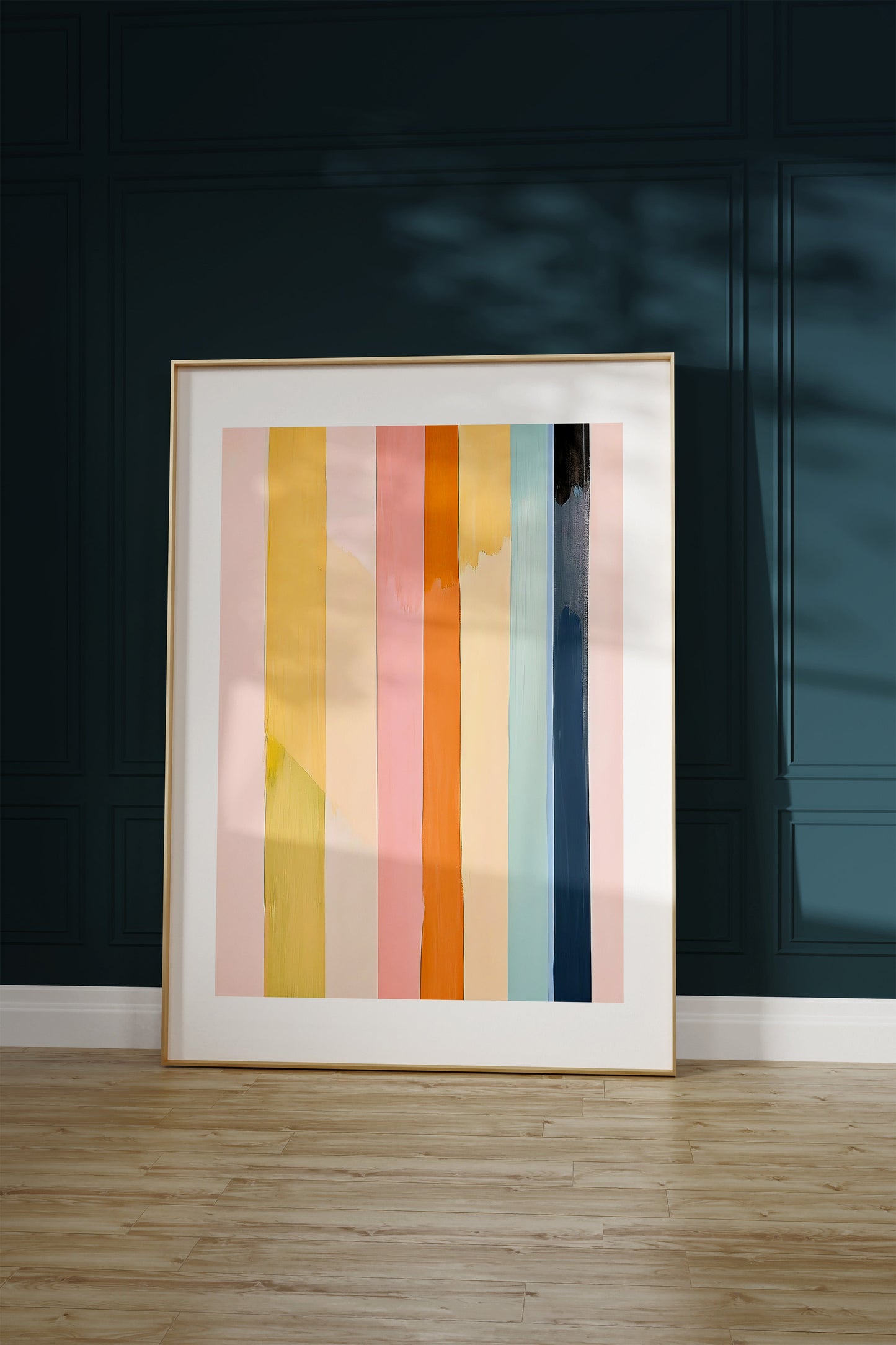 Vertical pastel lines