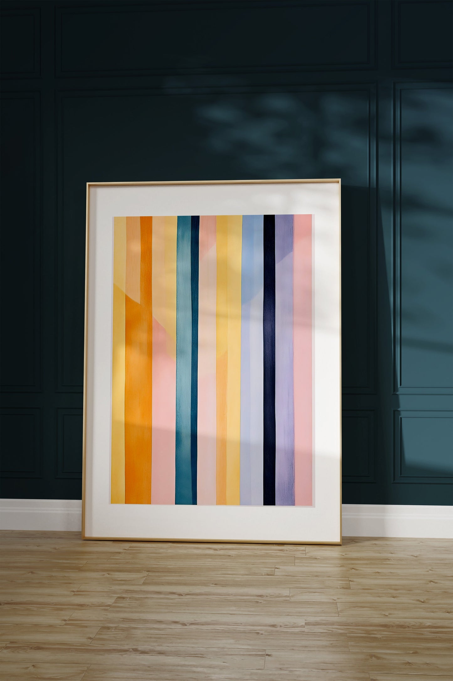 Vertical pastel lines 2
