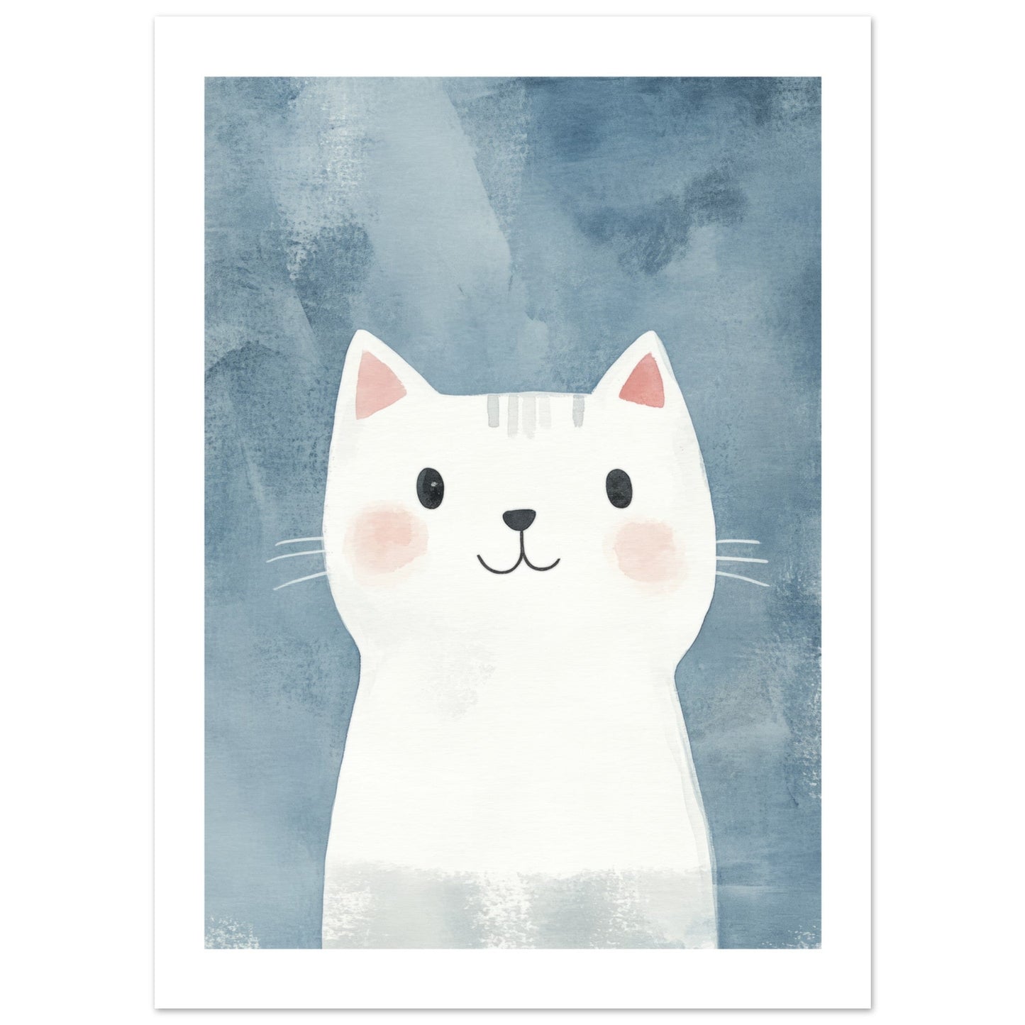Kids Poster - Cat As A Colorful Painting 1