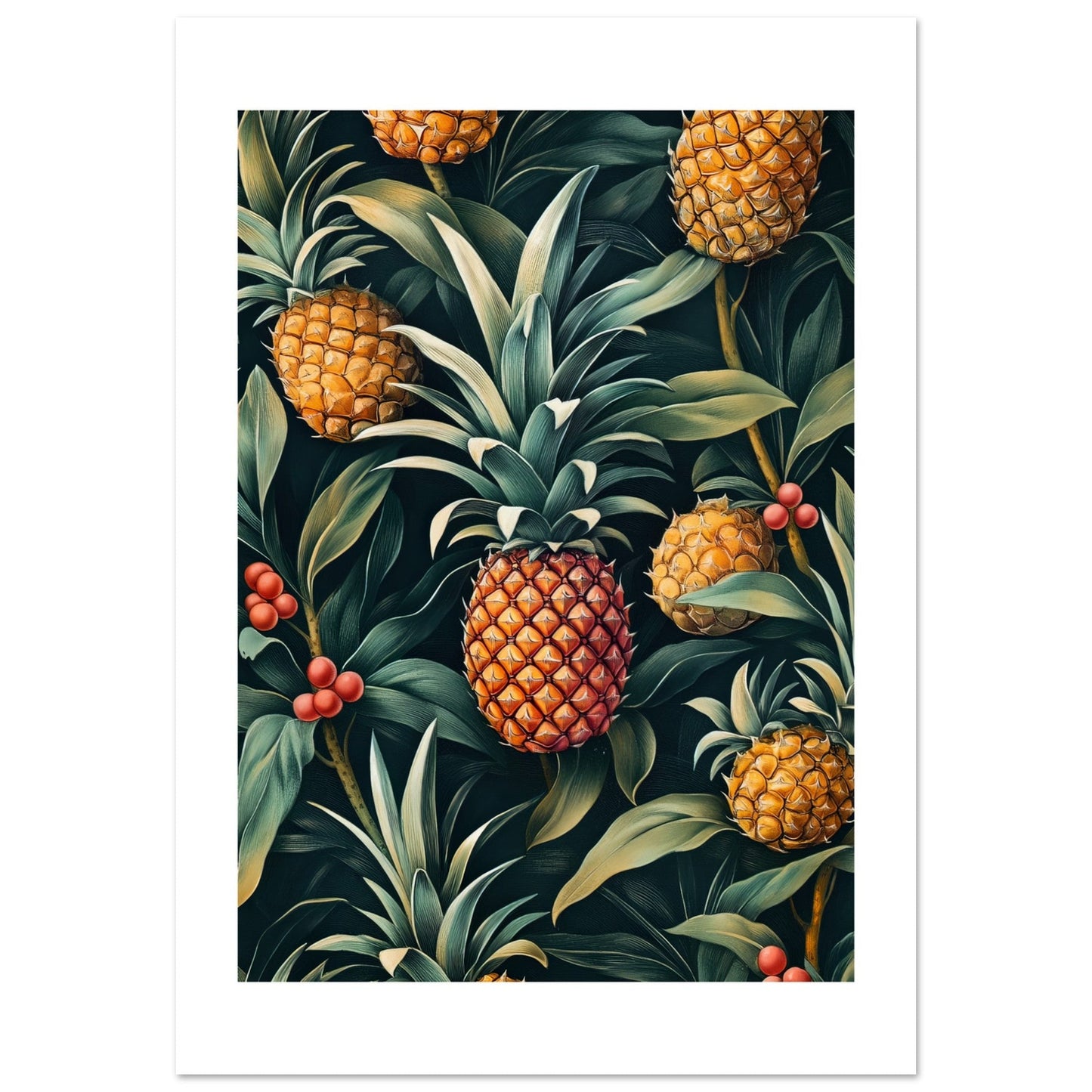 A pattern of Pineapples 1