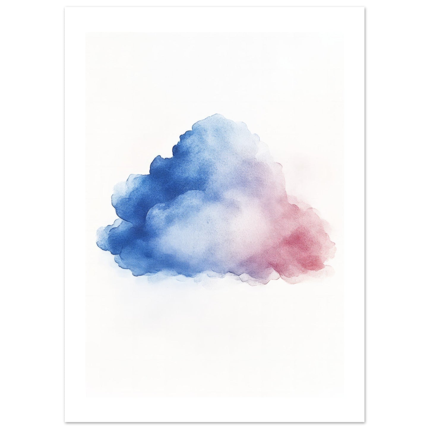 Kids Poster - Cloud As A Colorful Painting