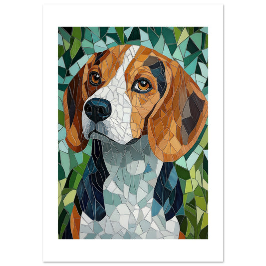 Beagel dog poster