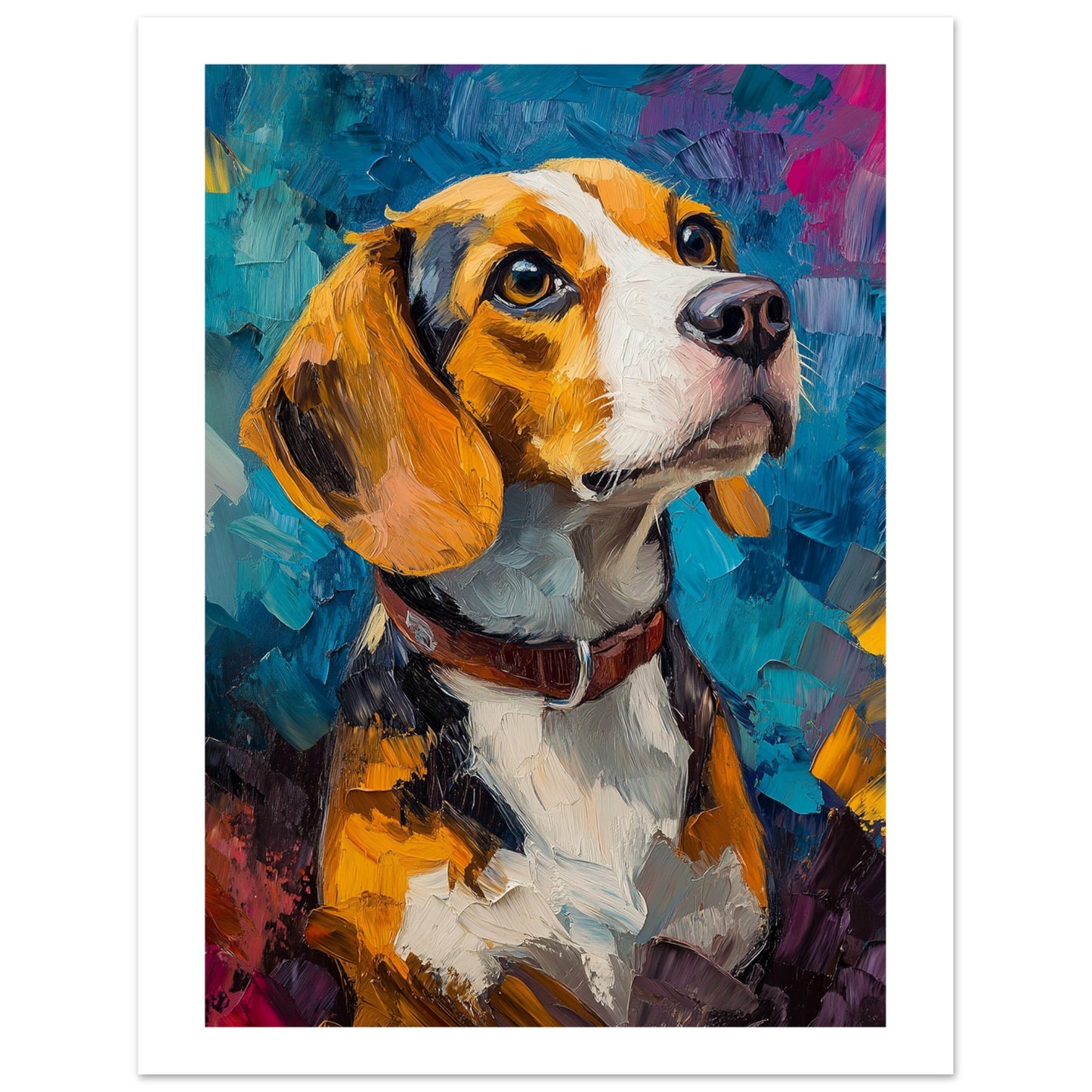 Beagel dog poster
