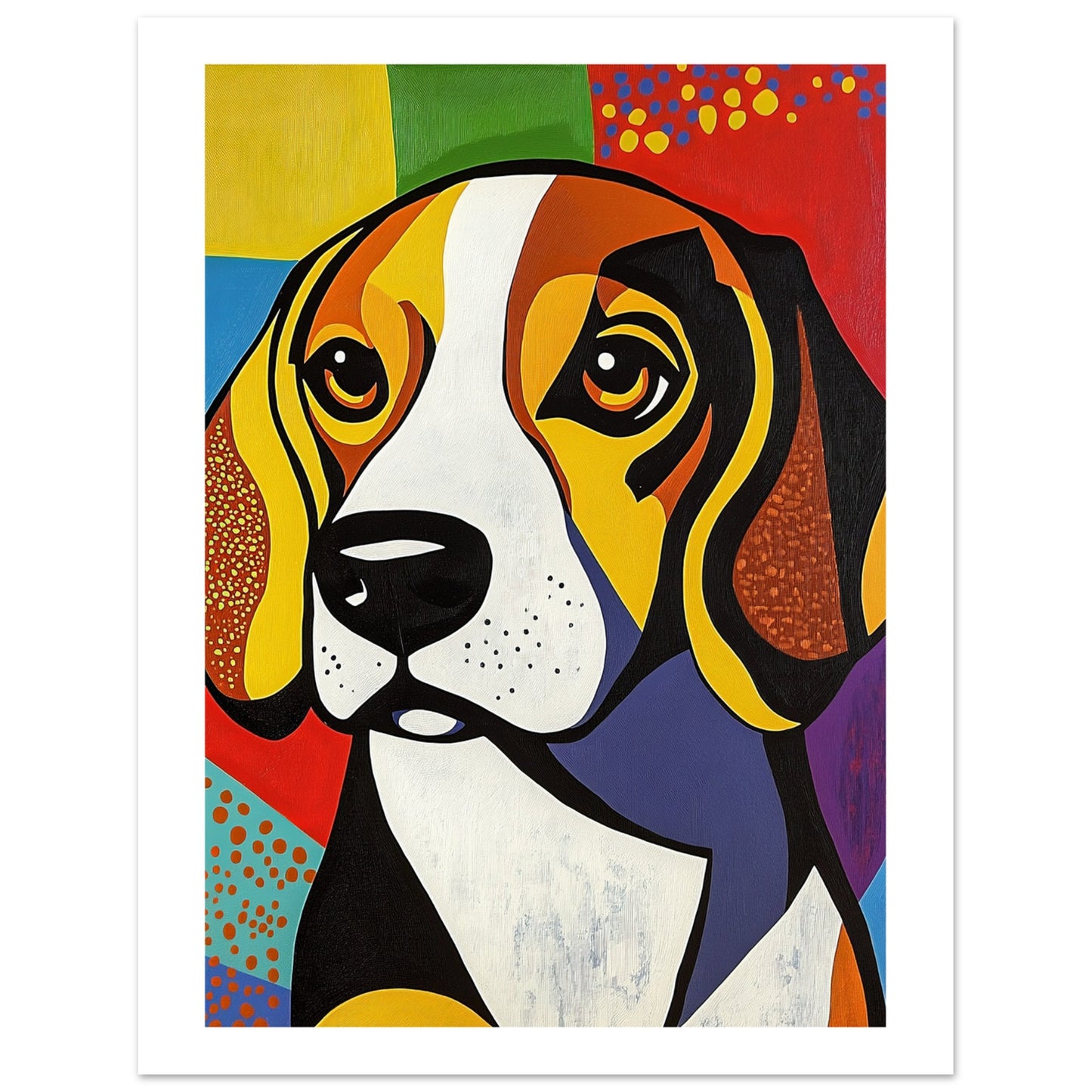 Beagel dog poster