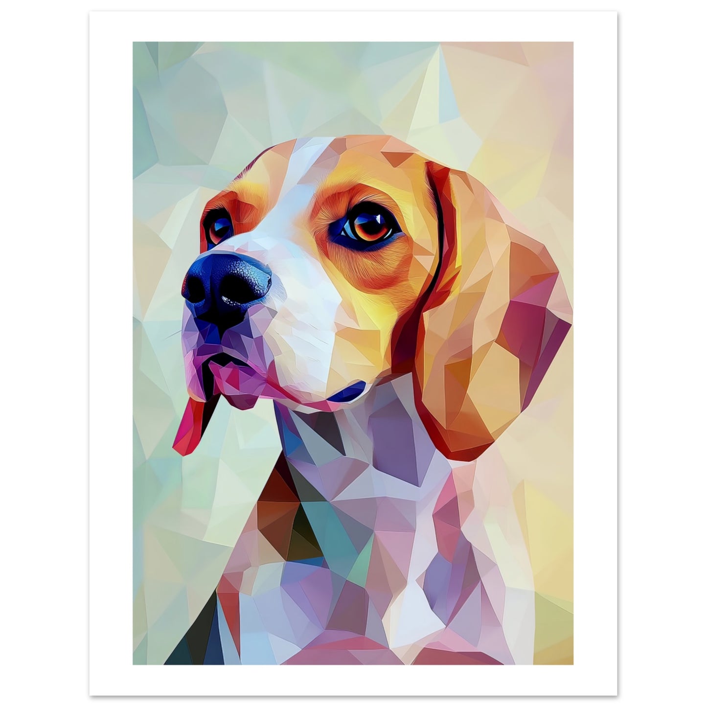 Beagel dog poster