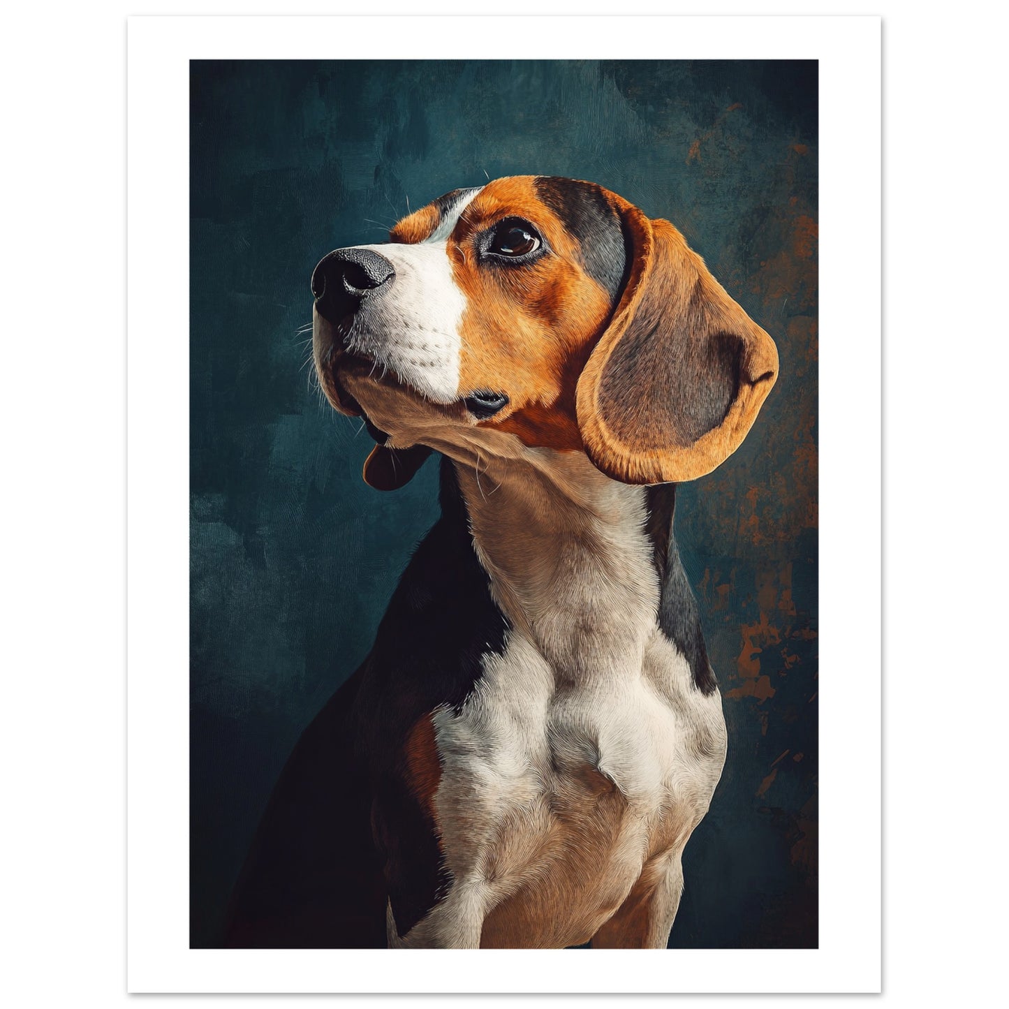 Beagel dog poster
