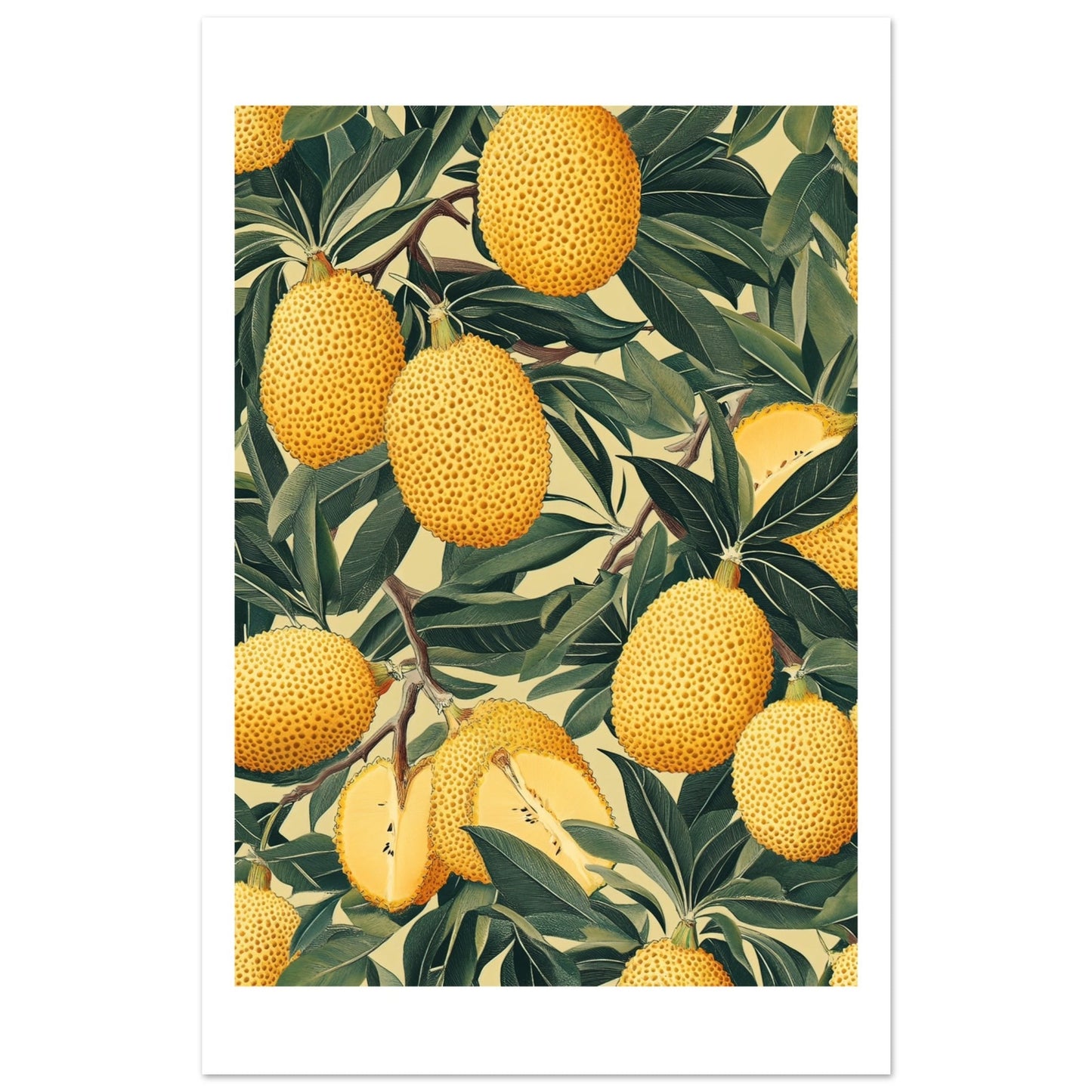A pattern of Jackfruit