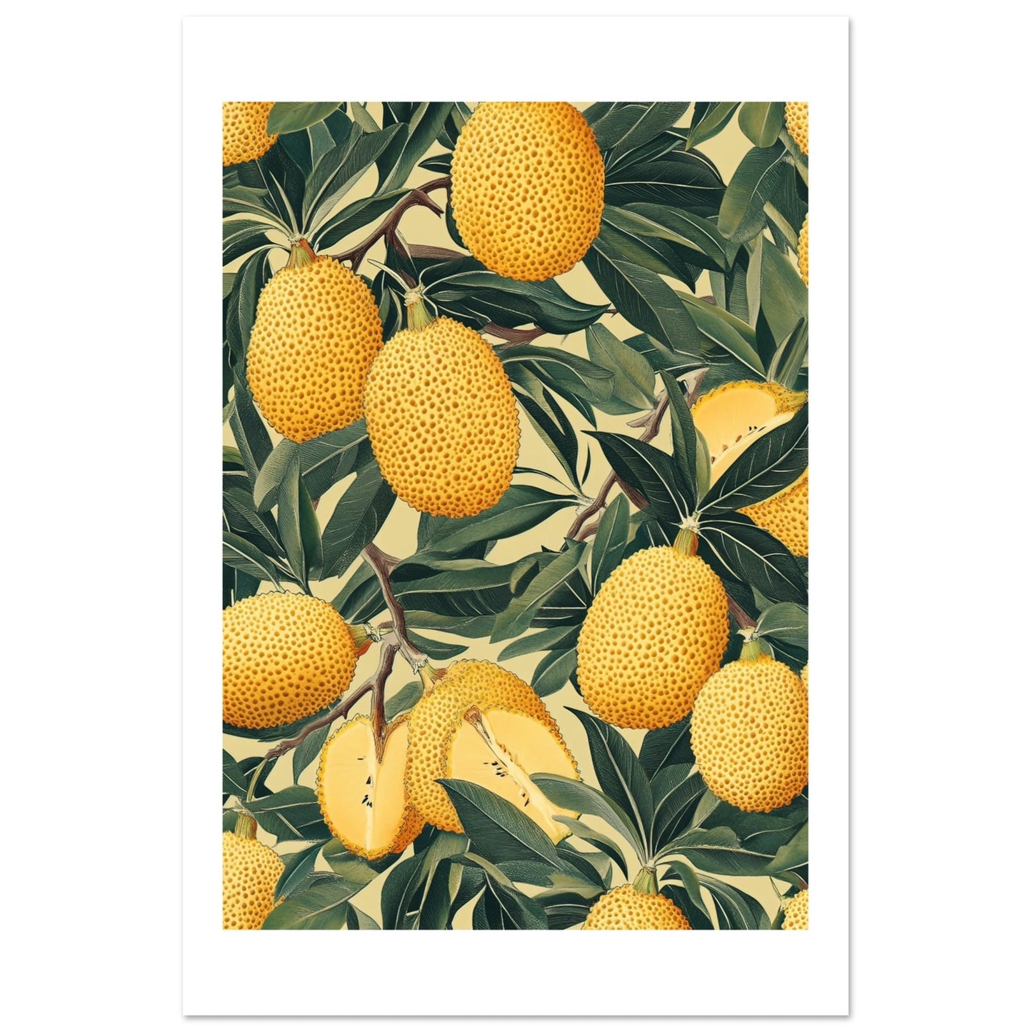 A pattern of Jackfruit