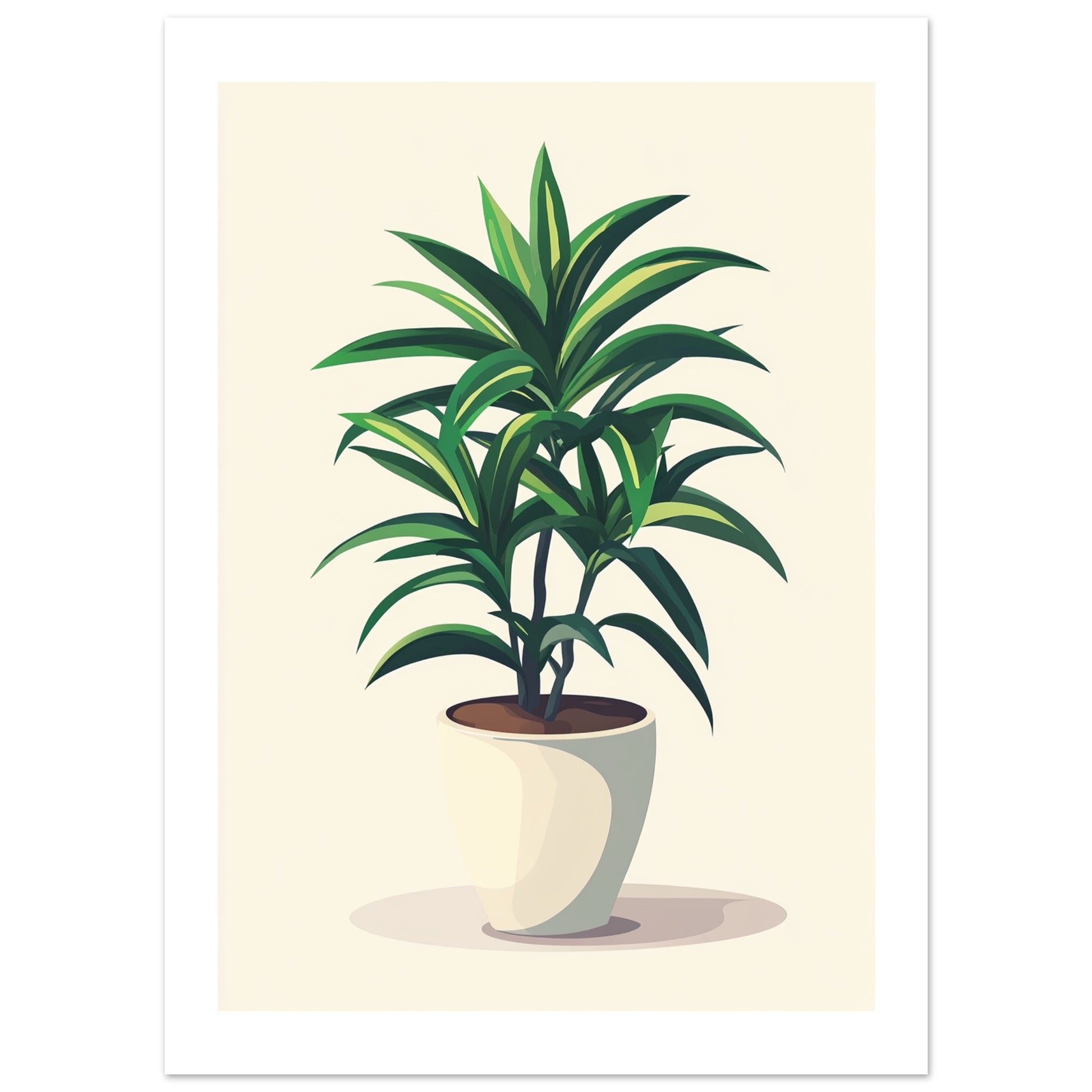 art dracaena Minimalist Dracaena Wall Art for a Stylish Home – Posters One Hundred