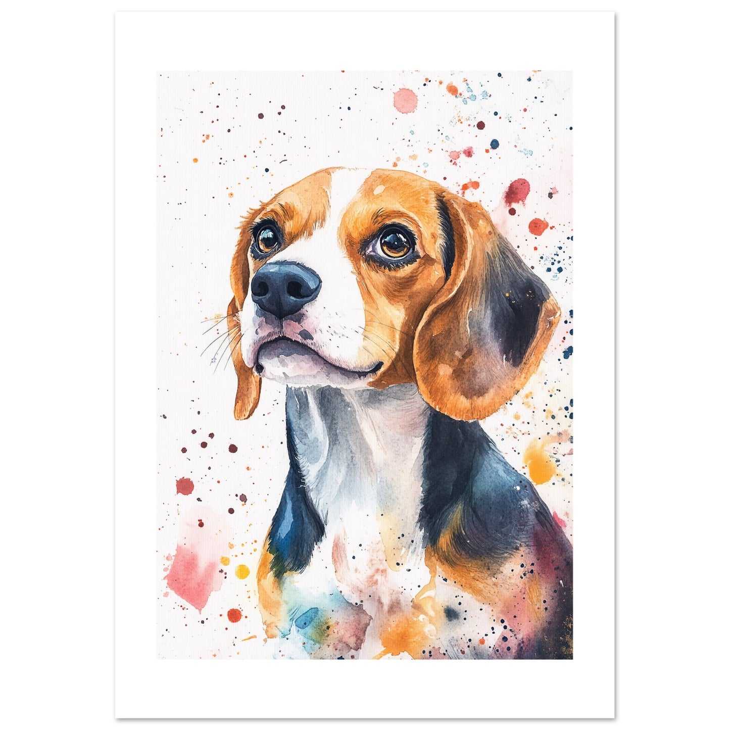 Beagel dog poster