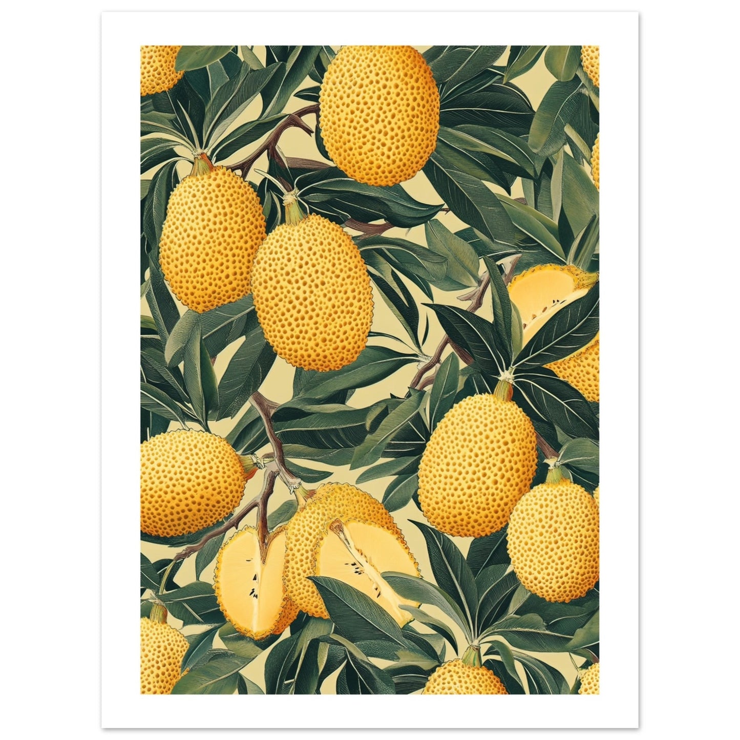 A pattern of Jackfruit