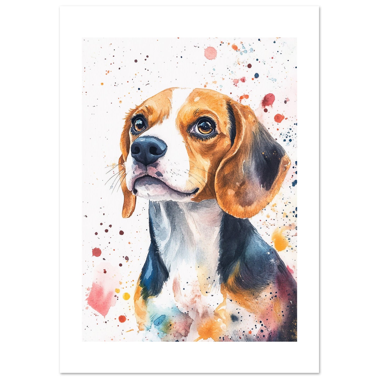 Beagel dog poster