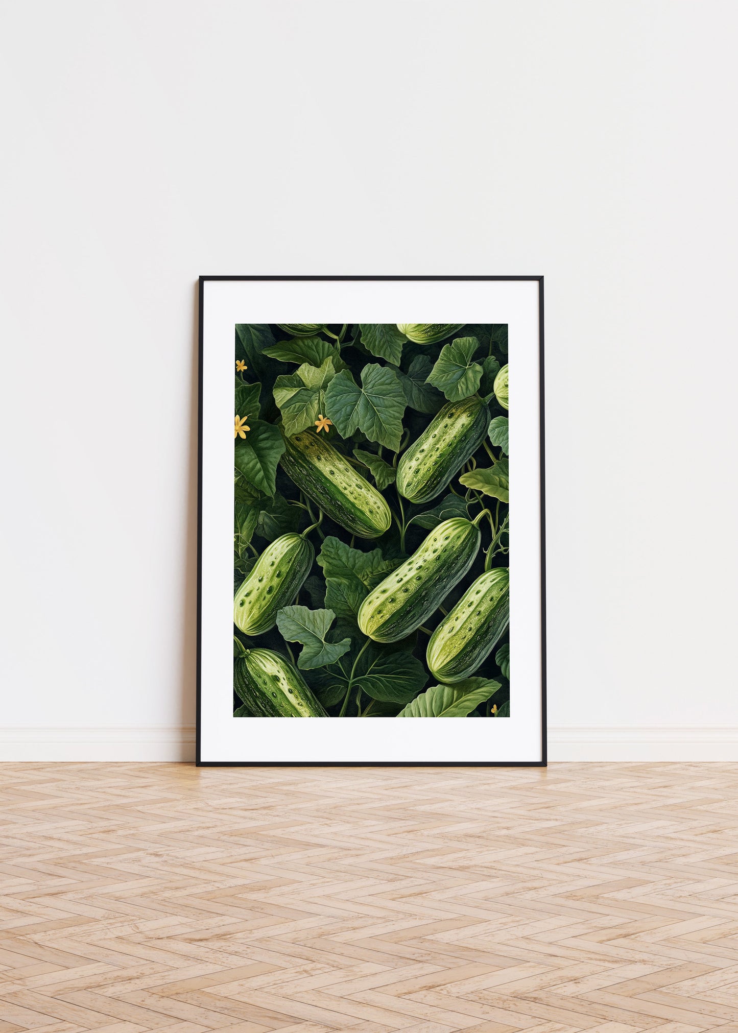 A pattern of Cucumbers