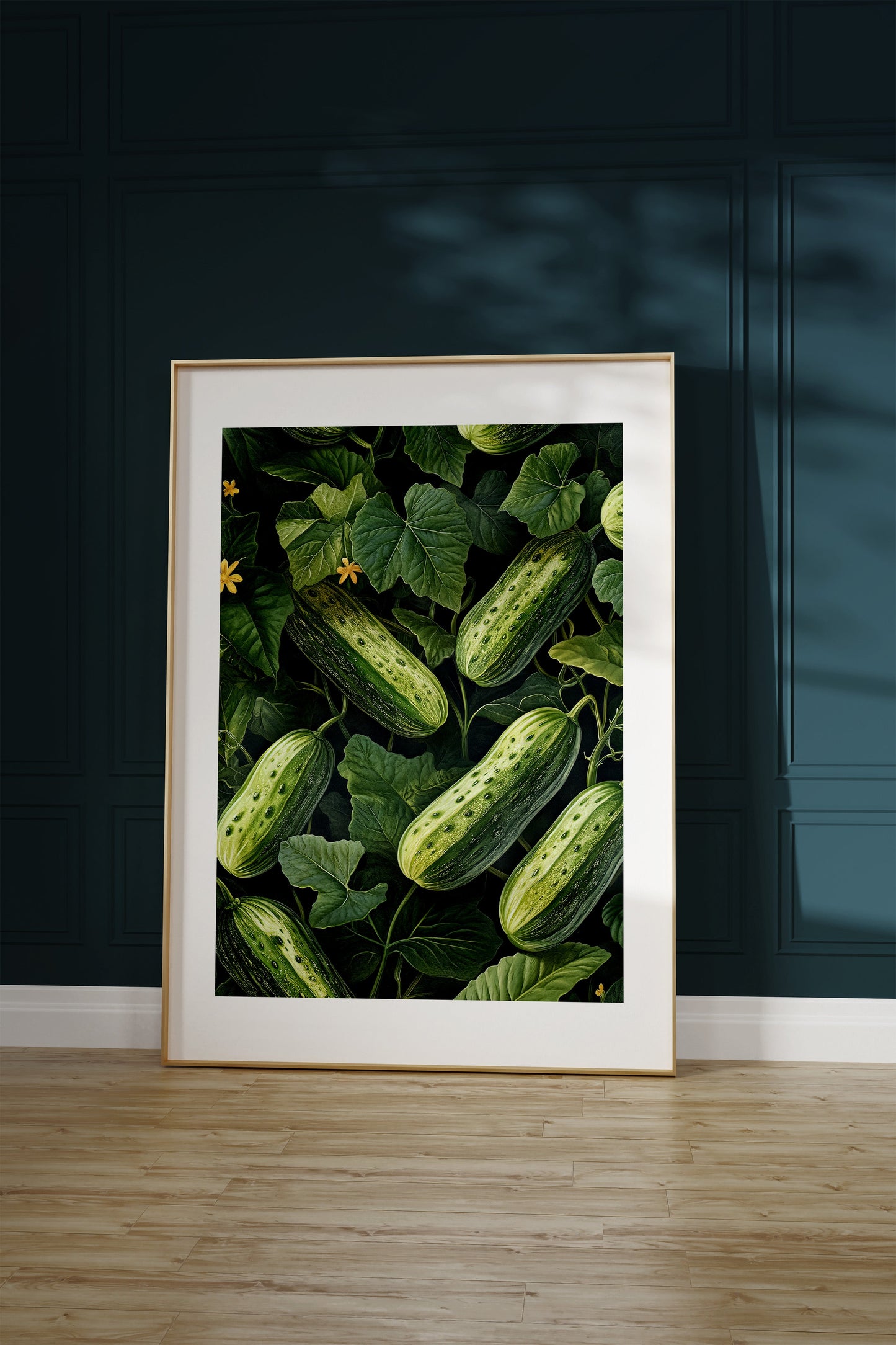 A pattern of Cucumbers