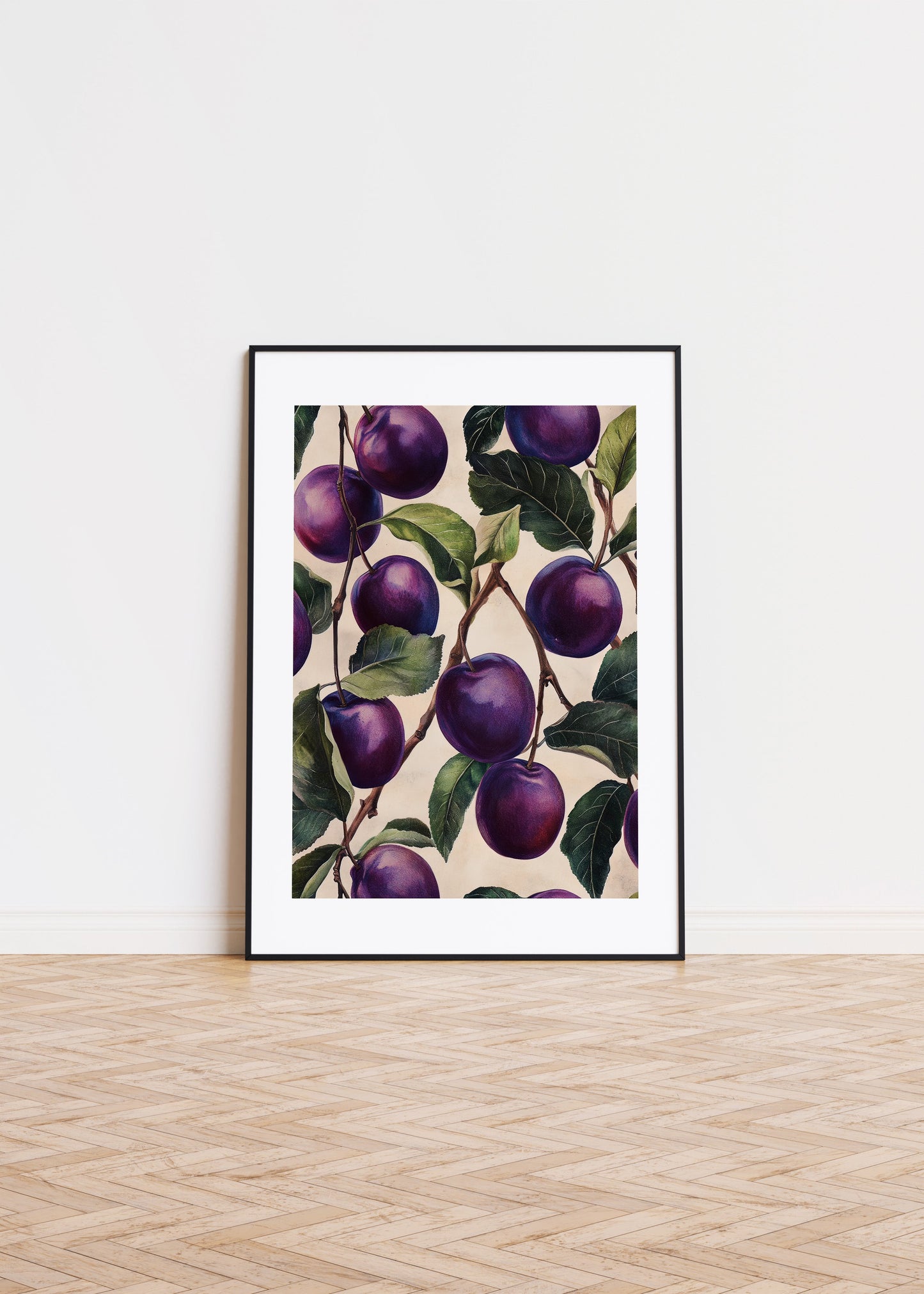 A pattern of Plums