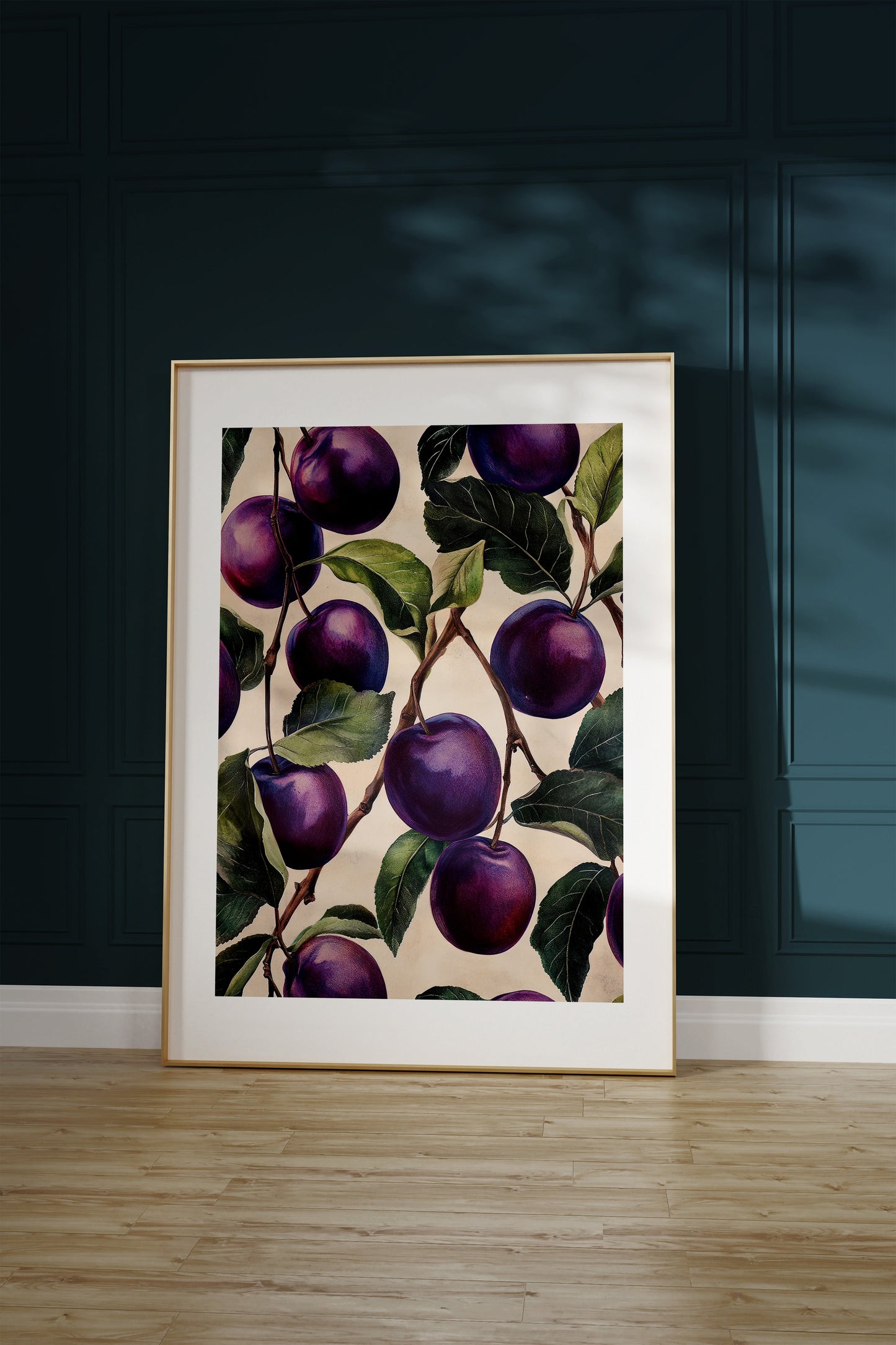 A pattern of Plums