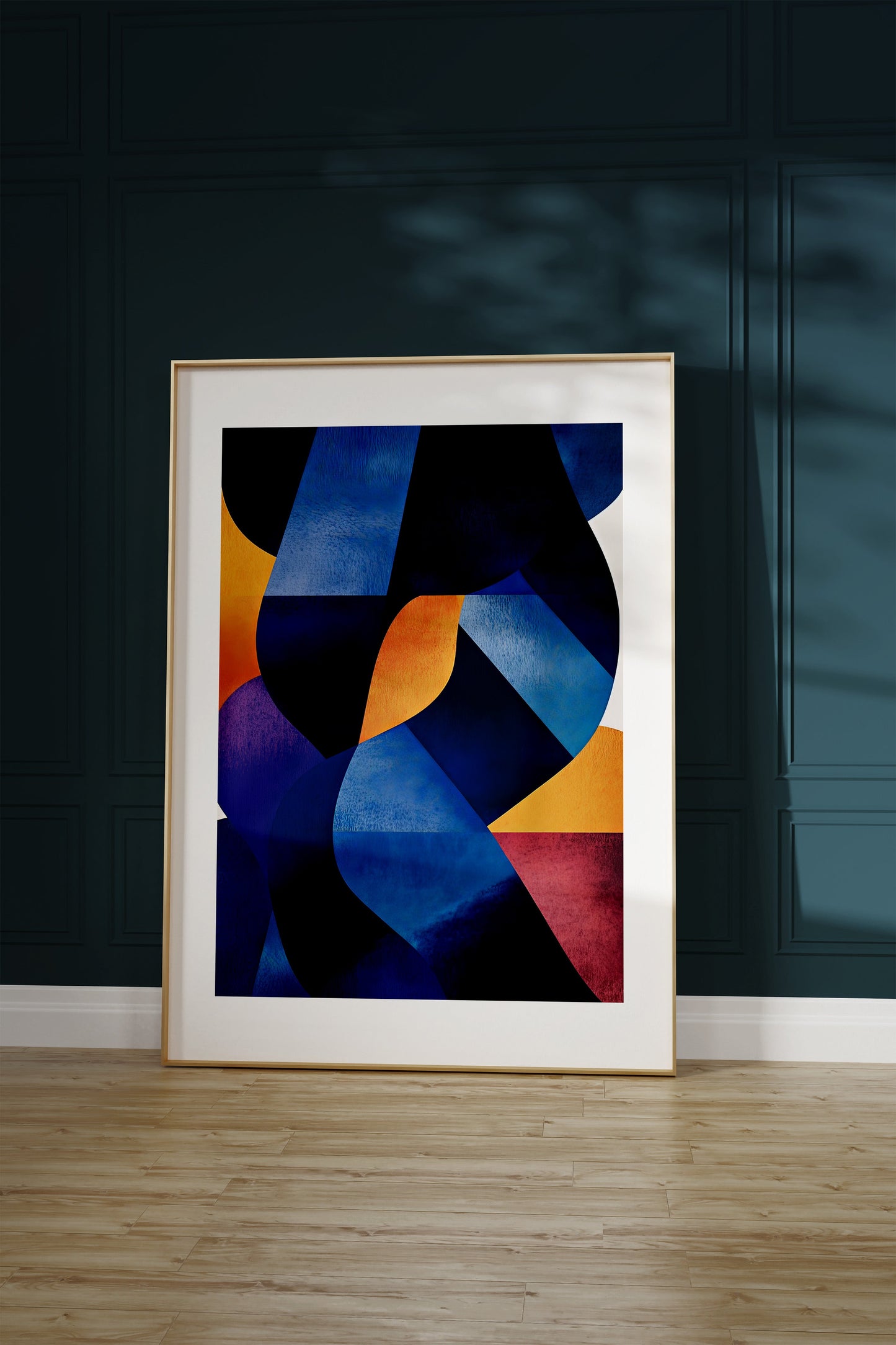 Dark blue shapes 5
