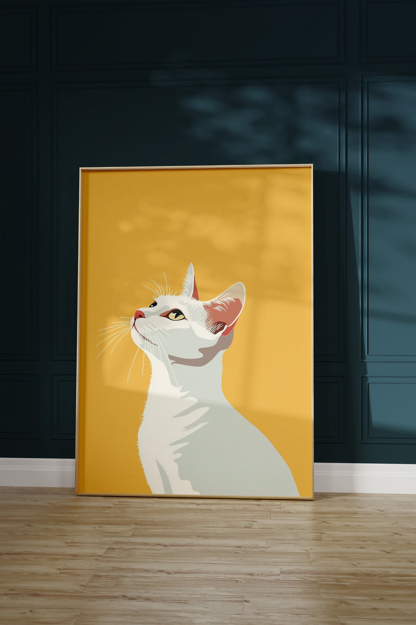 Illustration of a Bombay cat