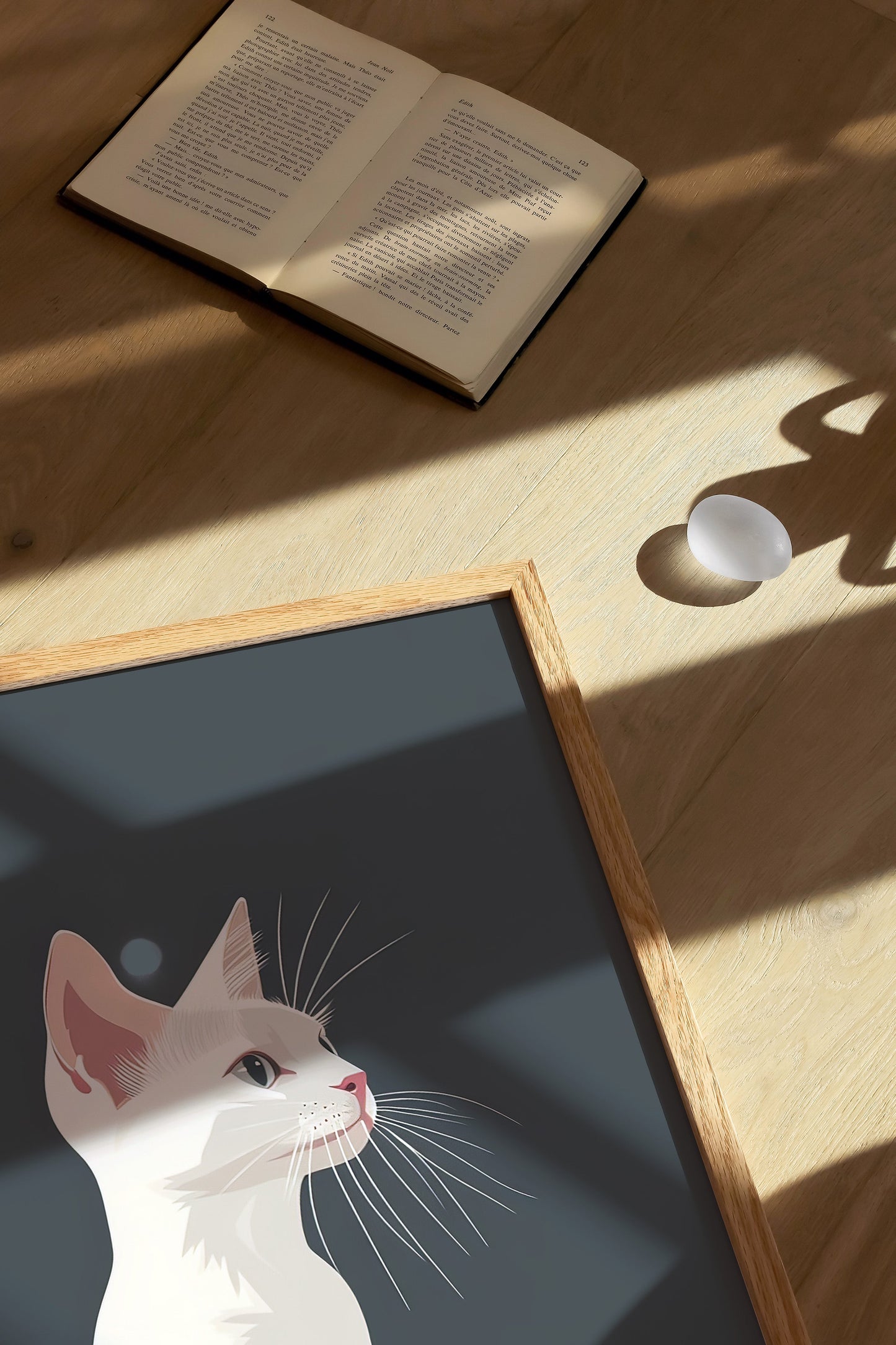 Illustration of a Burmilla cat