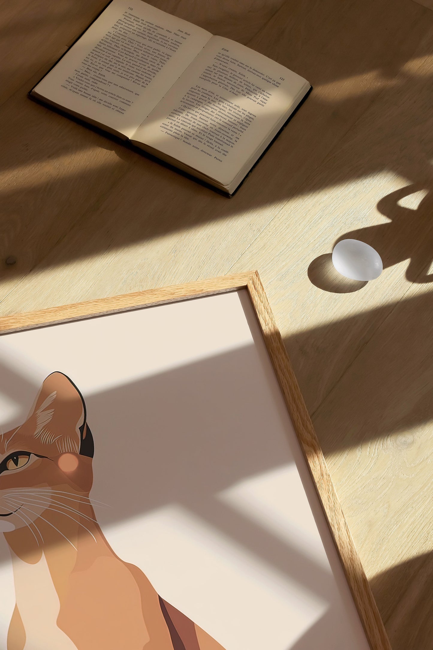 Illustration of a Chausie cat 2